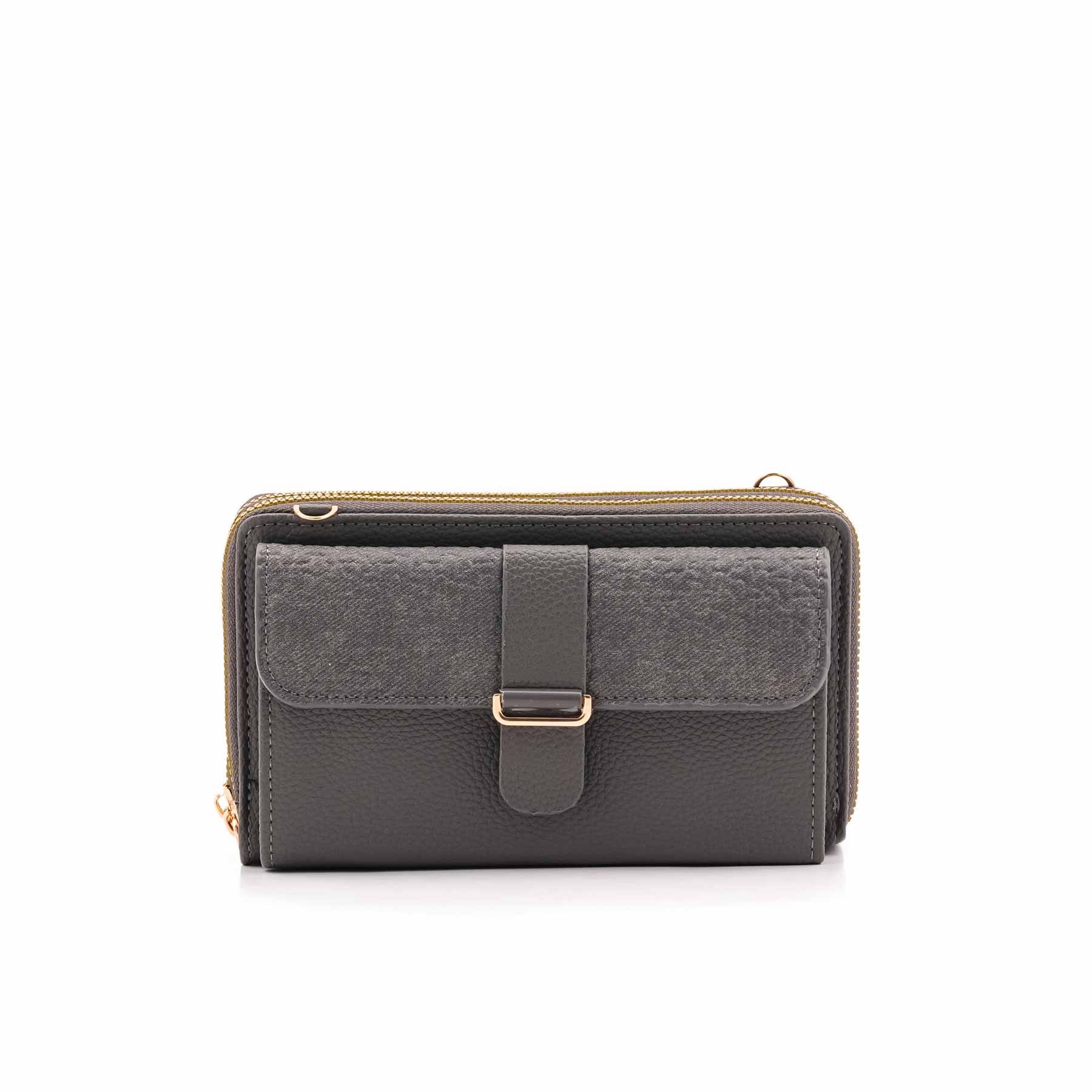 Grey Casual Wallet For Women P71145 - Image 2