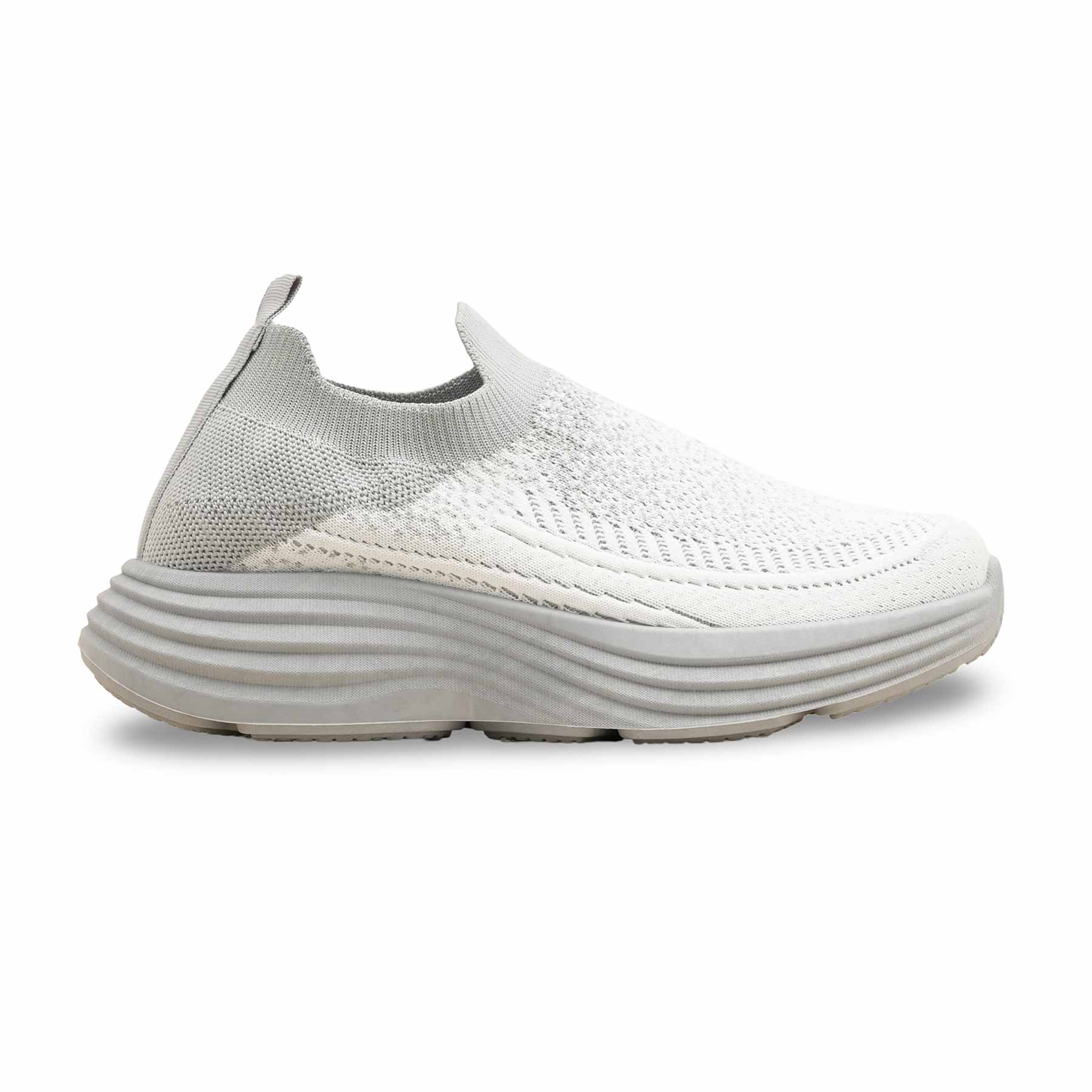 Grey Casual Women Sneaker AT9103 - Image 2
