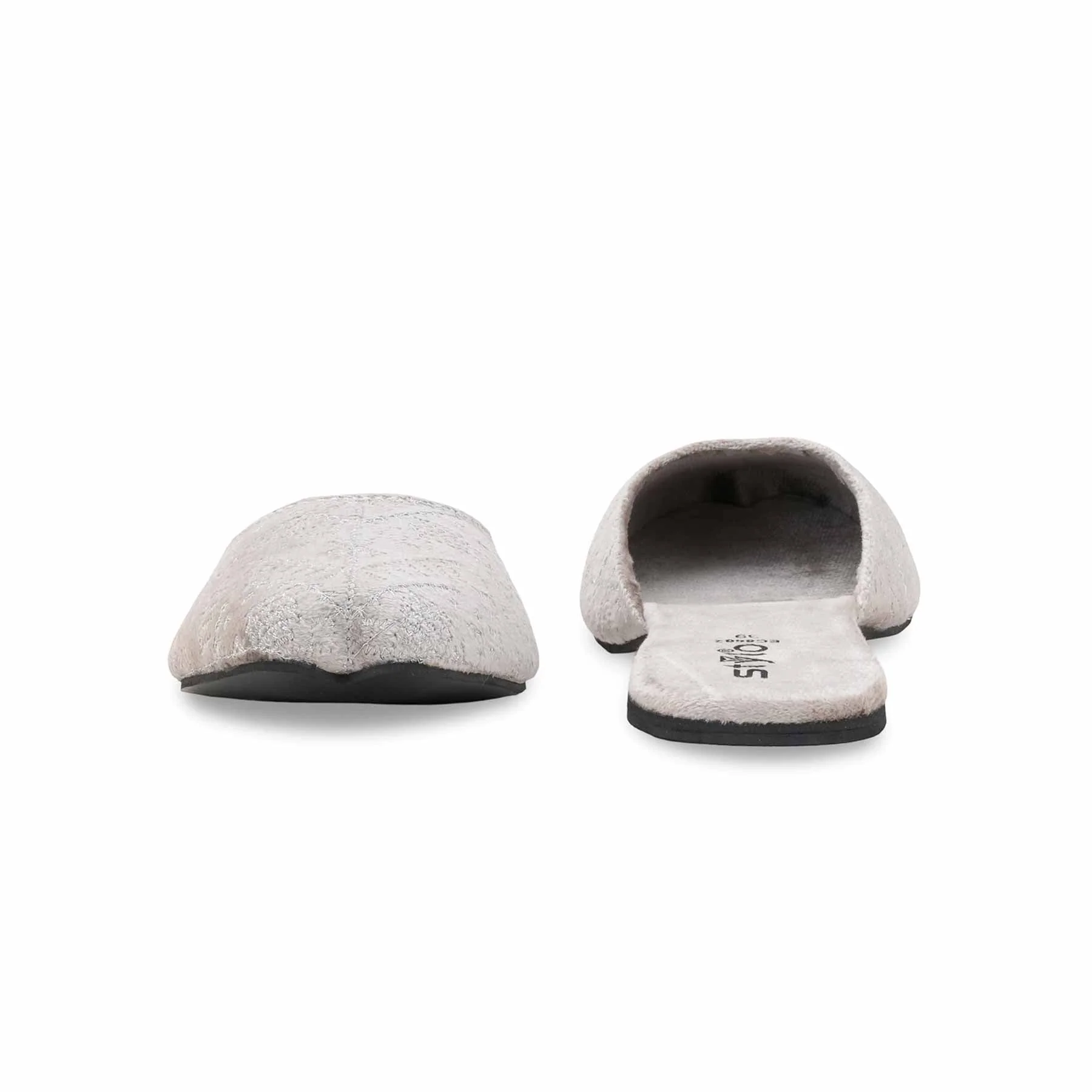 Grey Ethnic Back Open Khussa EC8602 - Image 4