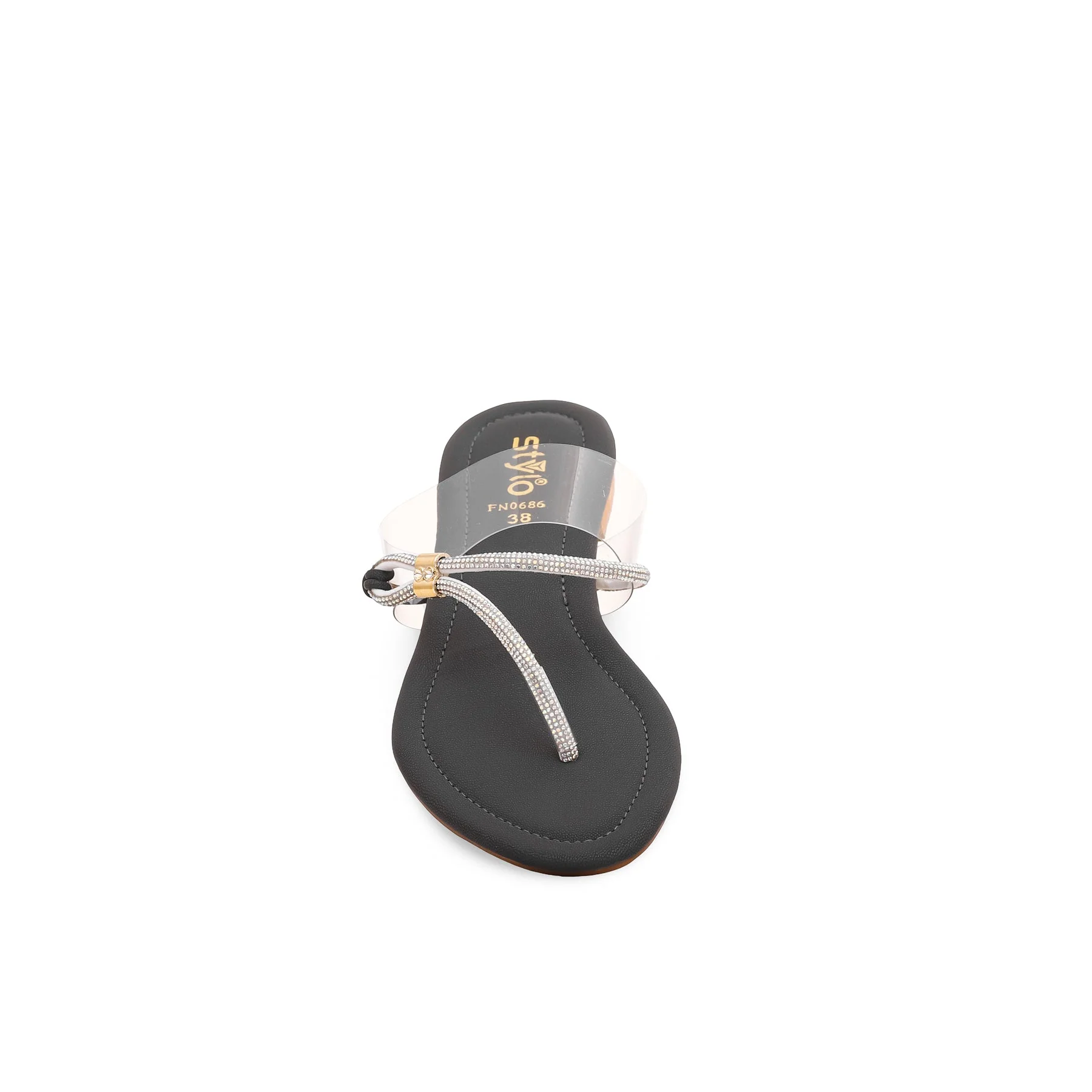 Grey Fancy Chappal FN0686 - Image 3