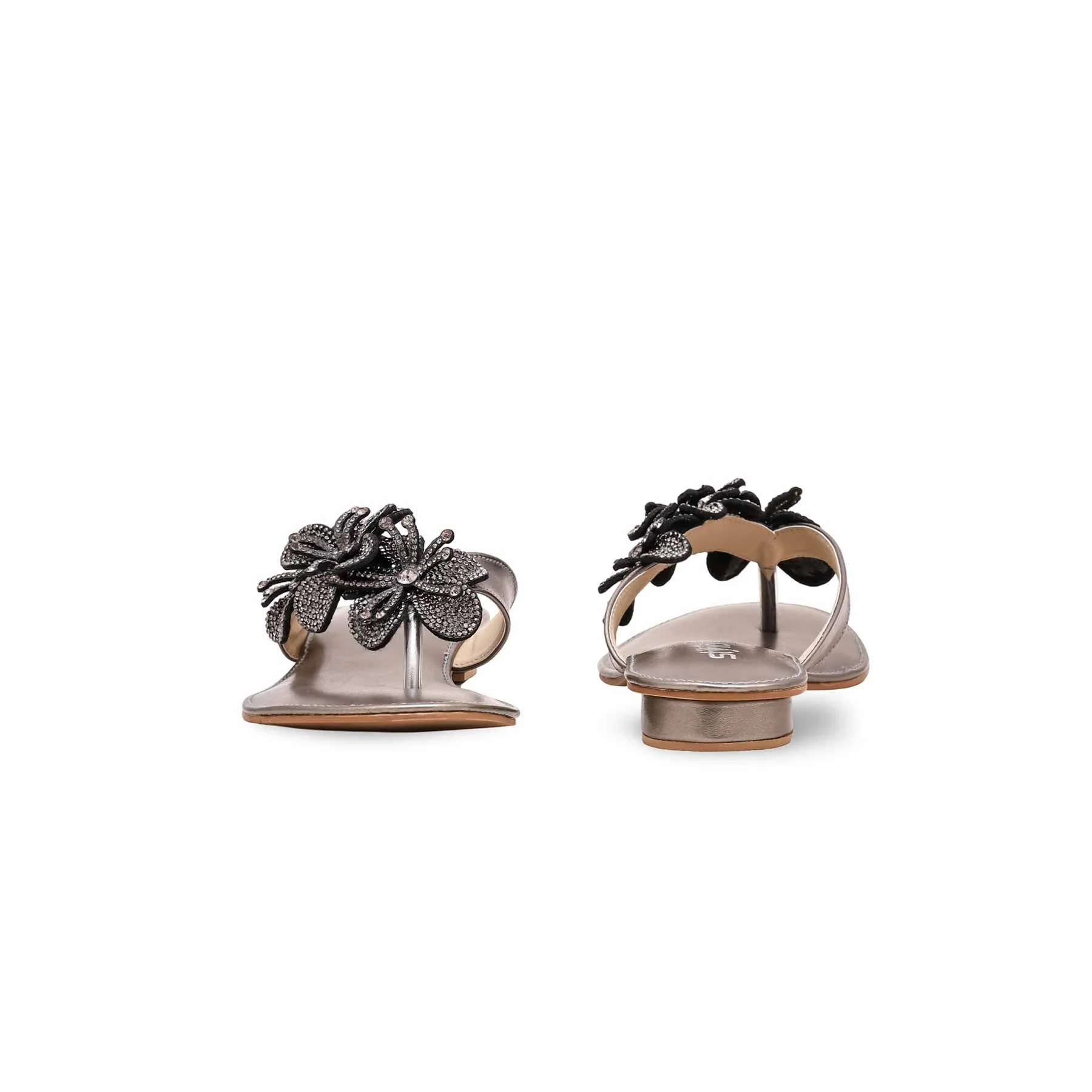 Grey Fancy Chappal FN0748 - Image 3