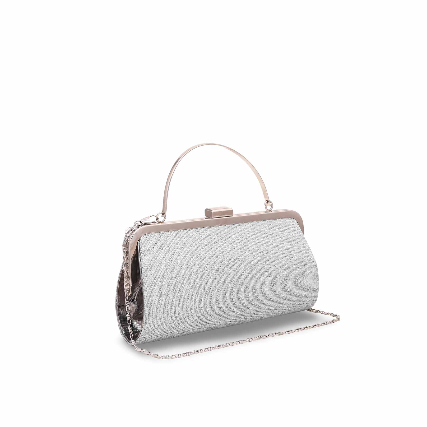 Grey Fancy Clutch P15092 - Image 2