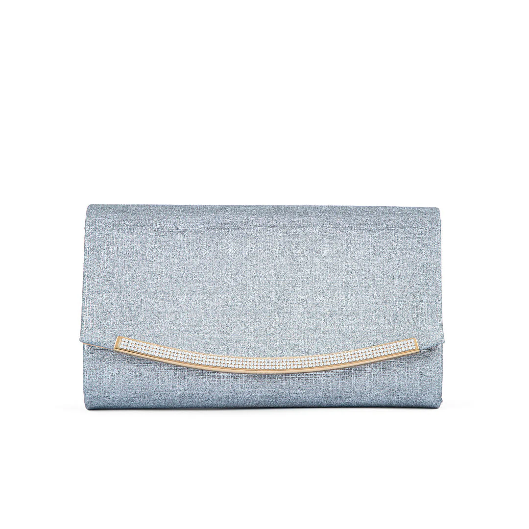 Grey Fancy Clutch P24171 - Image 2