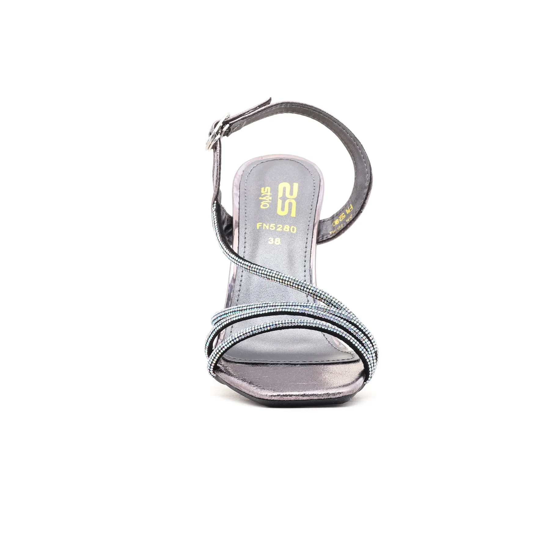Grey Fancy Sandal FN5280 - Image 3