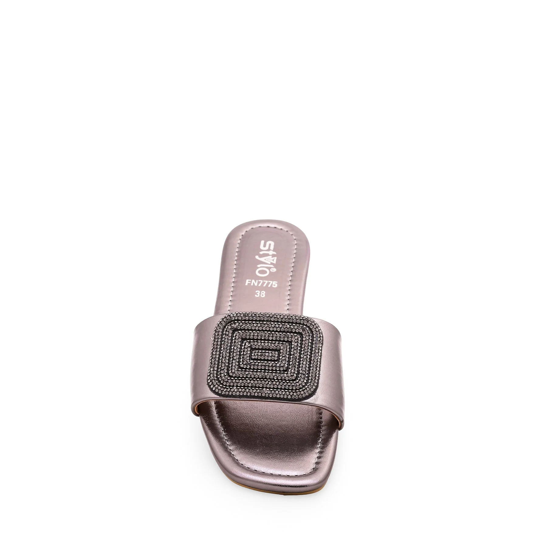 Grey Fancy Slipper FN7775 - Image 3