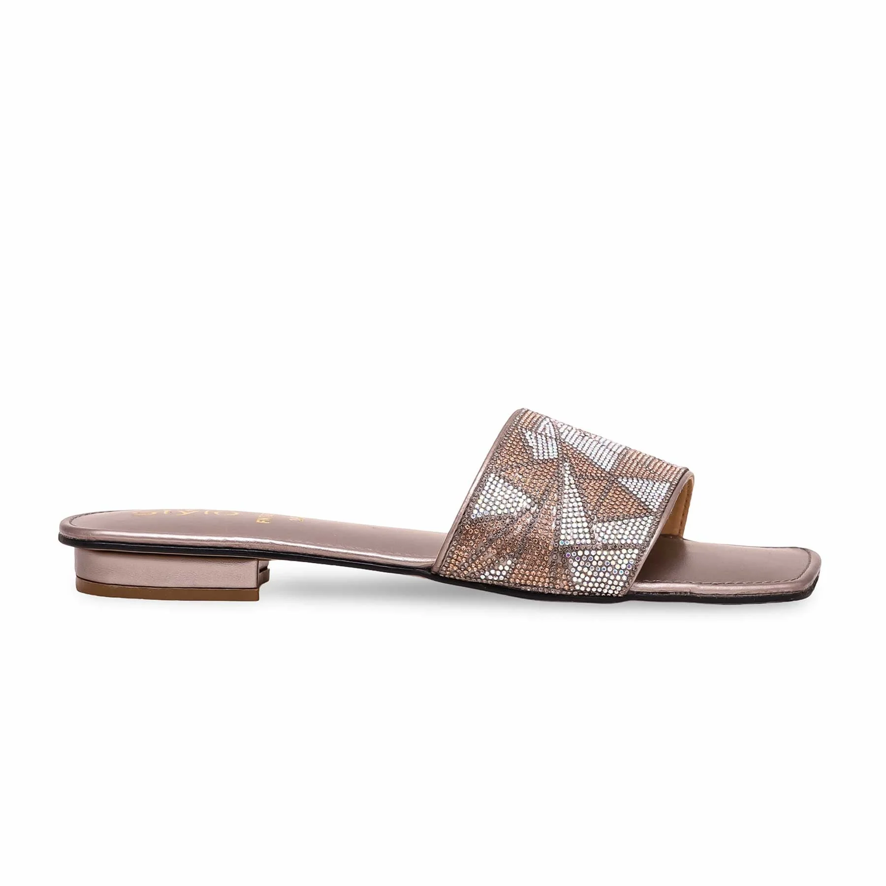 Grey Fancy Slipper FN7803 - Image 2