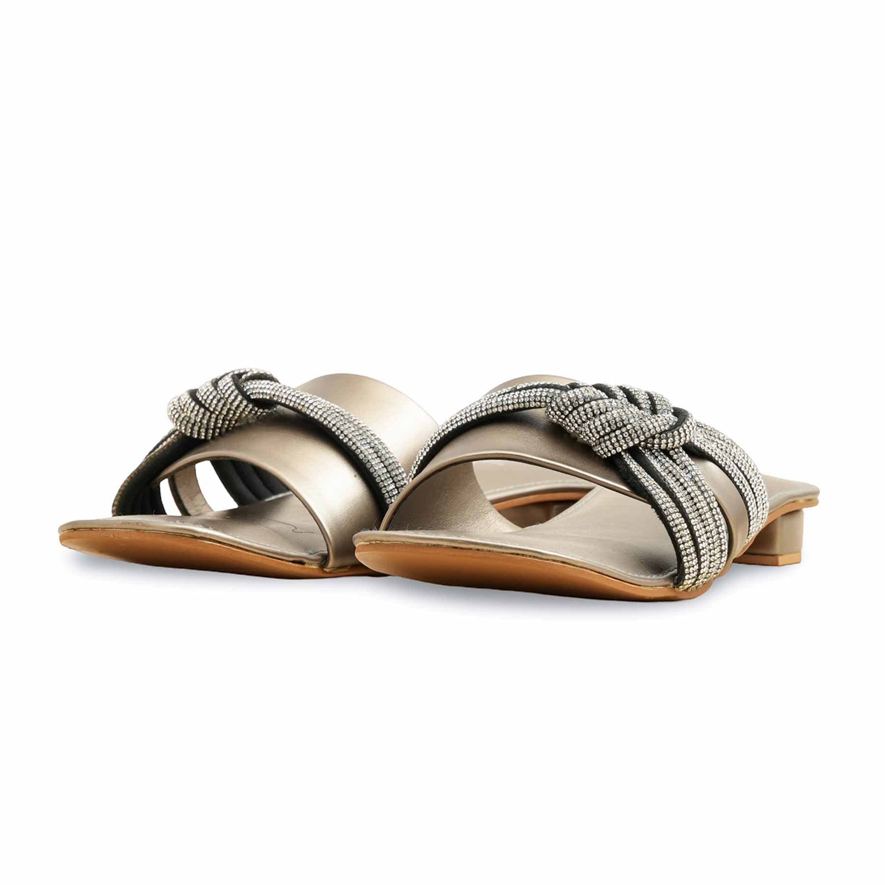 Grey Fancy Slipper FN8011 - Image 3