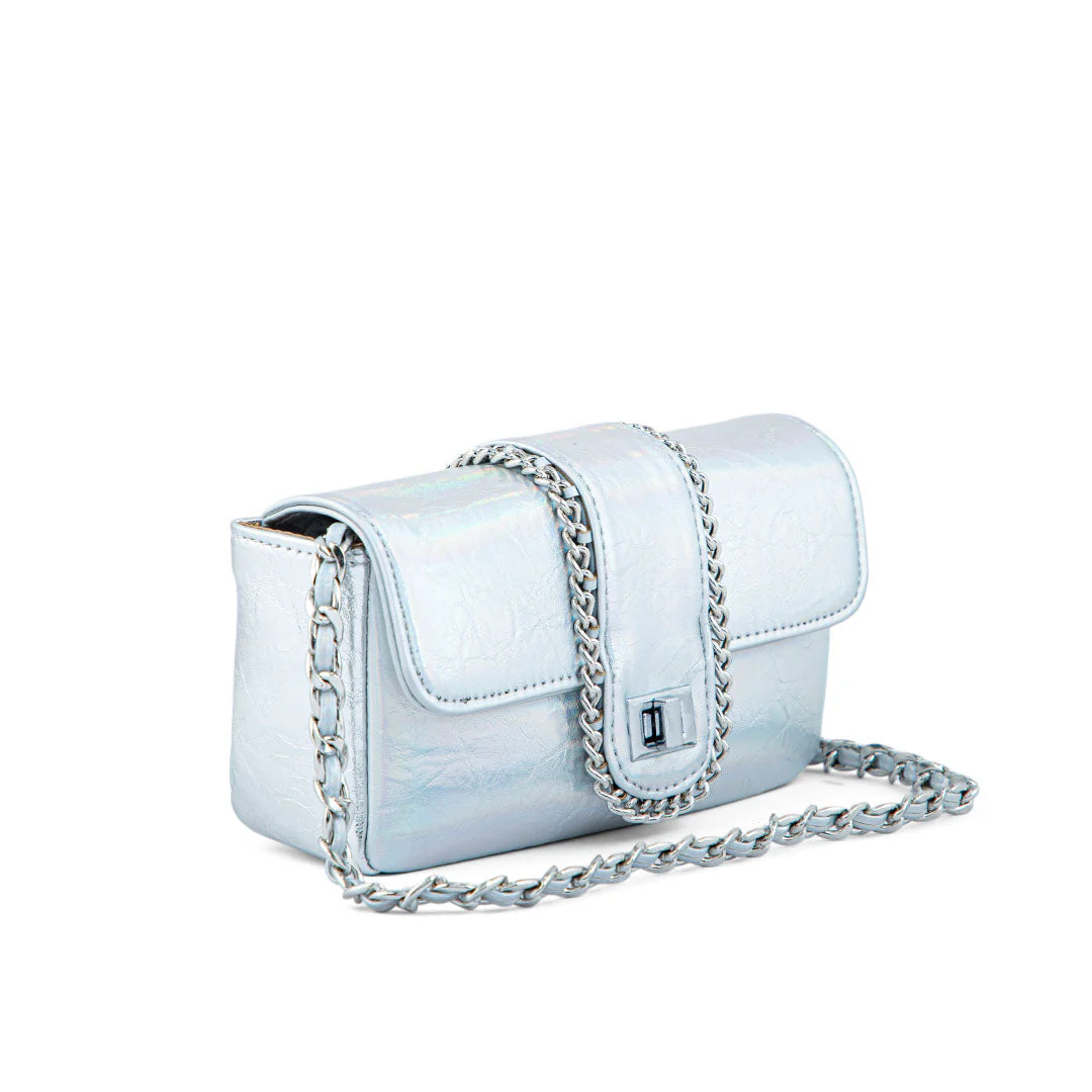 Grey Formal Clutch P24107 - Image 3