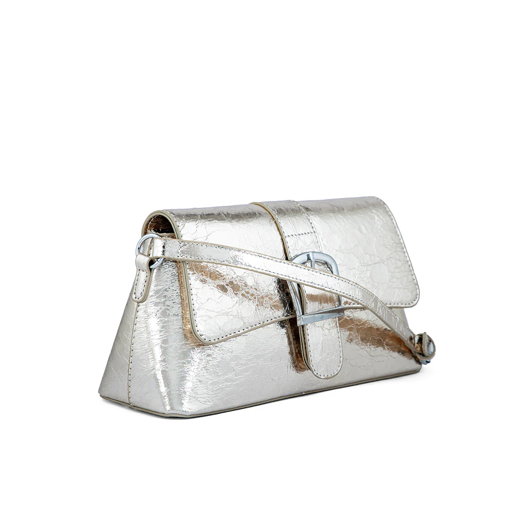 Grey Formal Clutch P24124 - Image 3