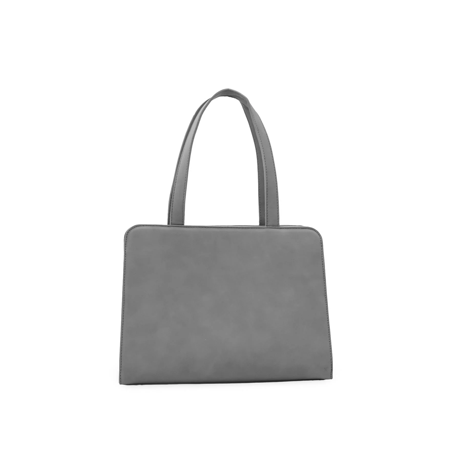 Grey Formal Hand Bag For Women P55870 - Image 2
