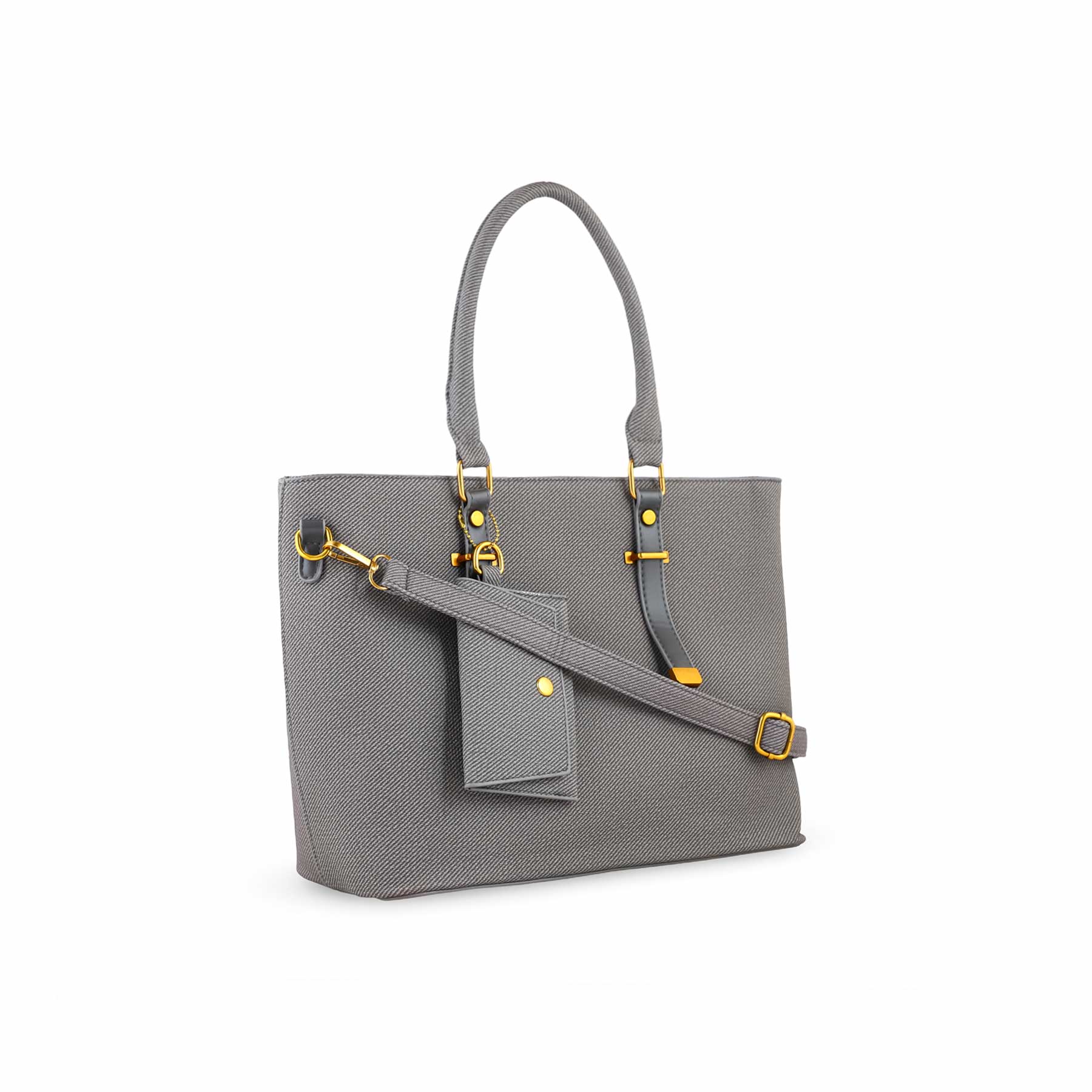 Grey Formal Hand Bag P36156 - Image 3