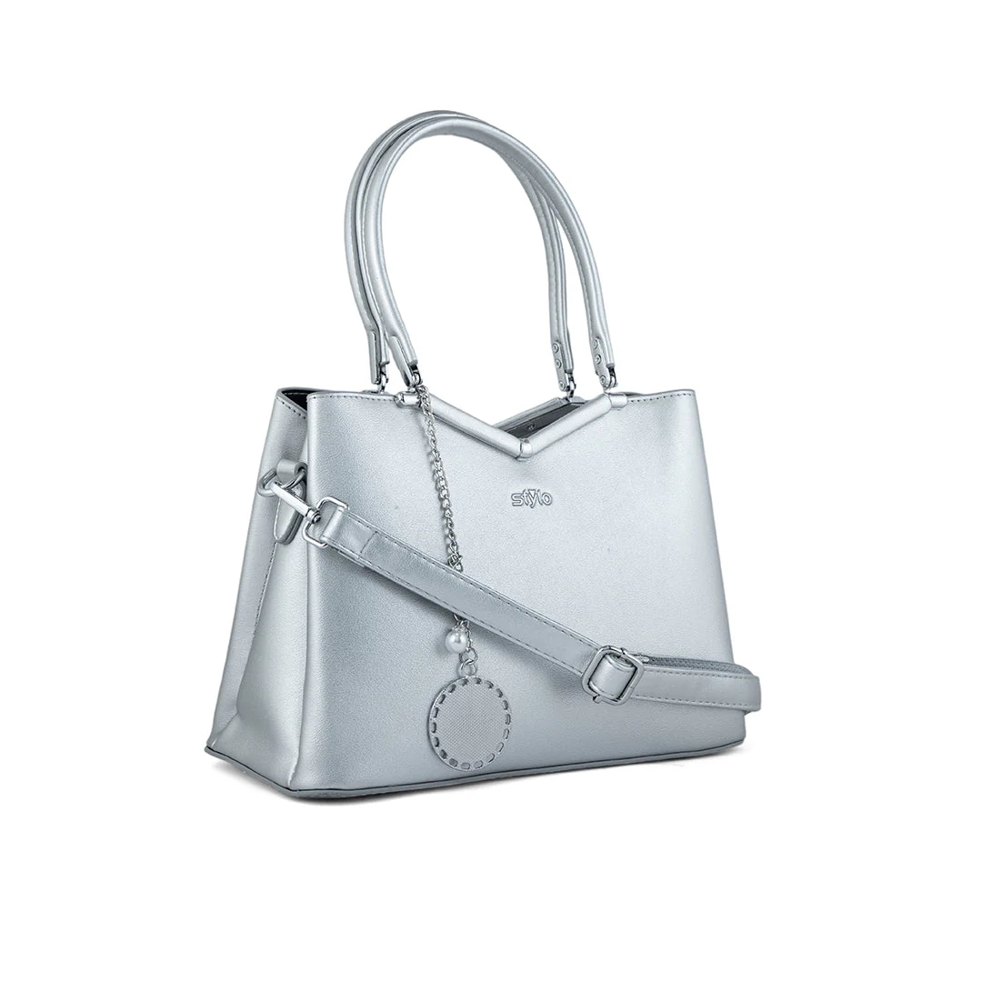 Grey Formal Hand Bag P36287 - Image 3