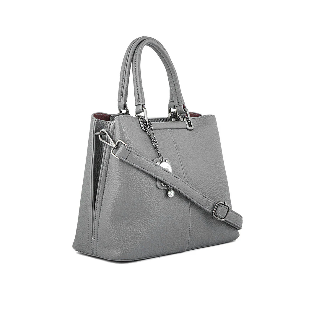 Grey Formal Hand Bag P36293 - Image 2