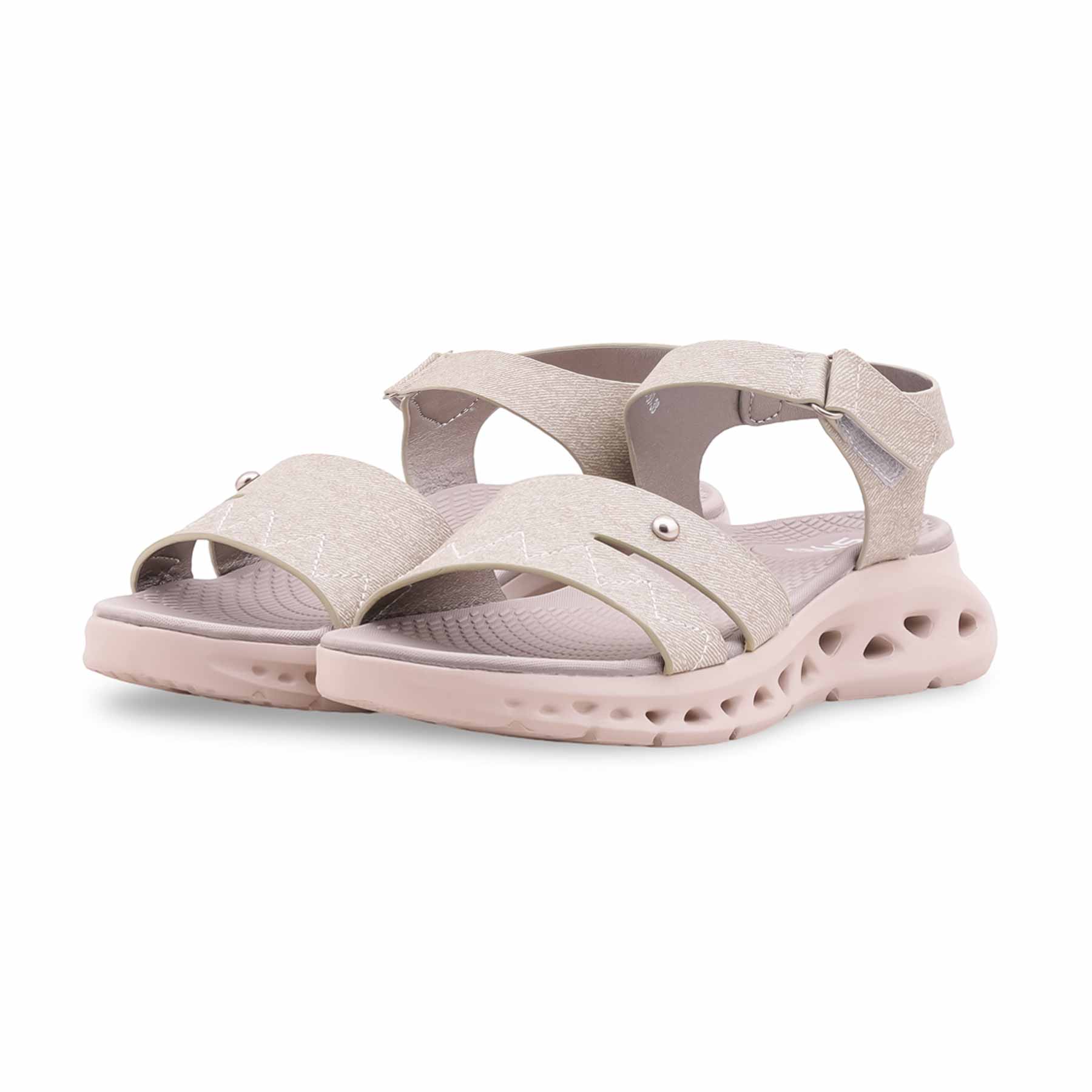 Grey Formal Sandal For Women PU0780 - Image 3