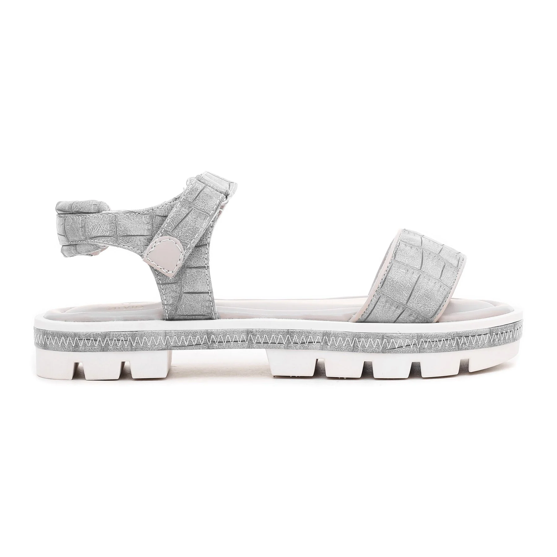 Grey Formal Sandal FR5156 - Image 2