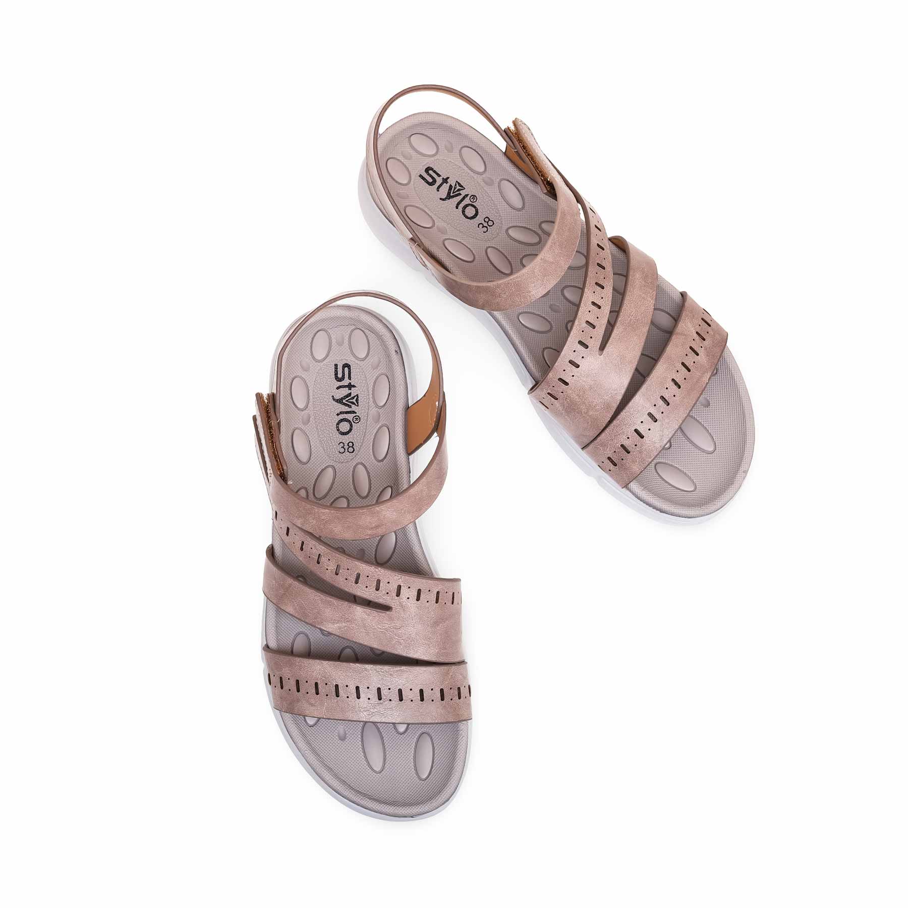 Grey Formal Sandal PU0334 - Image 5