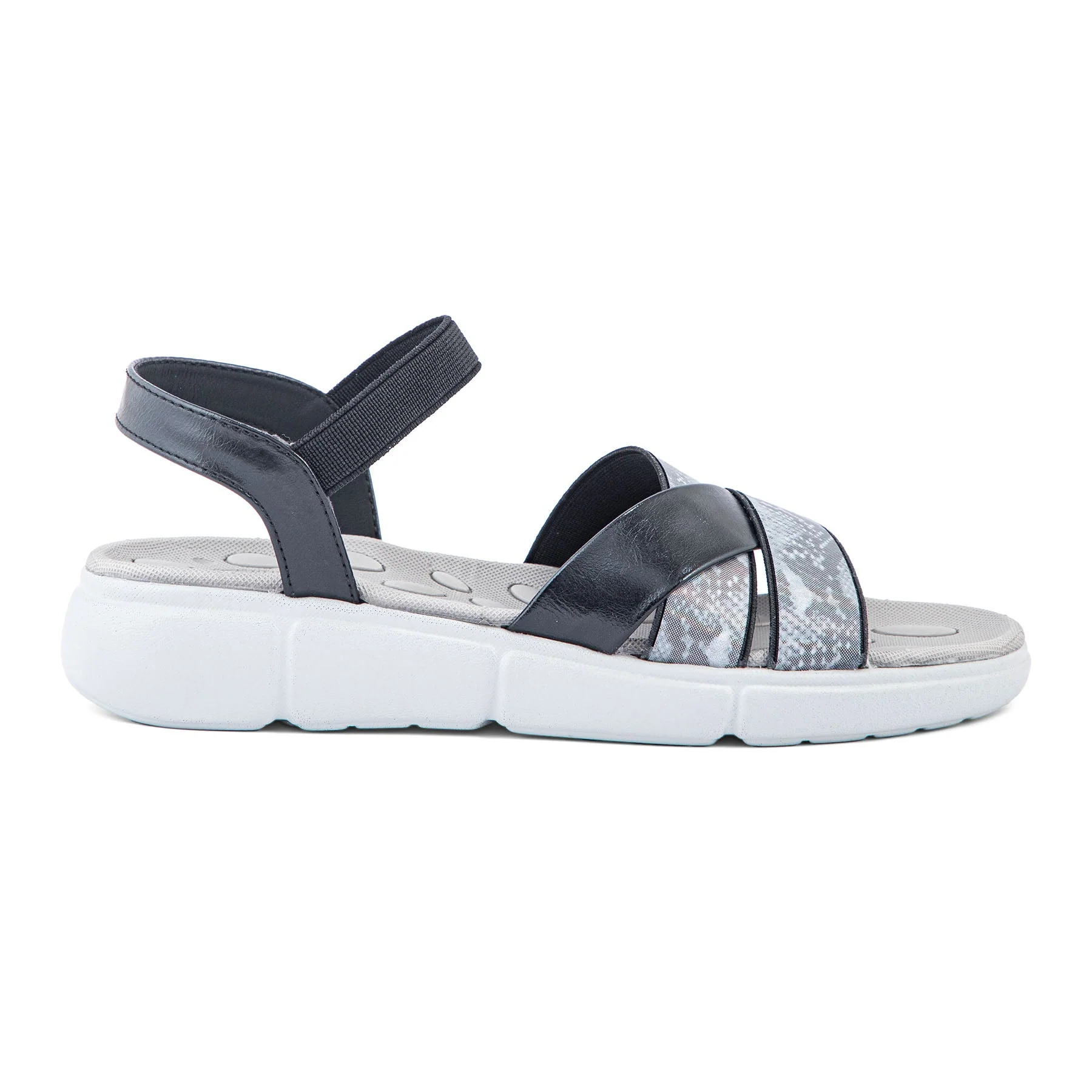Grey Formal Sandal PU0346 - Image 2