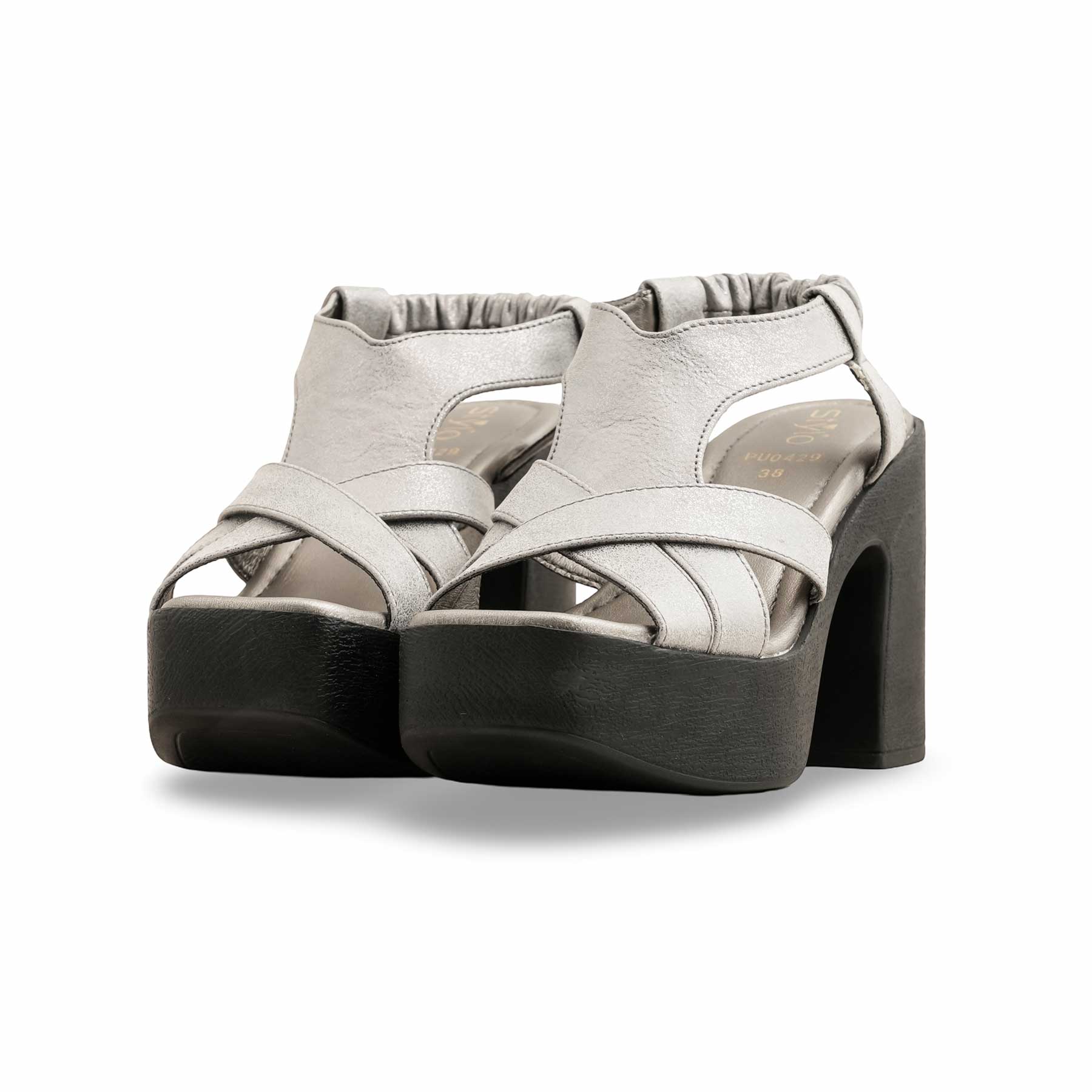 Grey Formal Sandal PU0429 - Image 4
