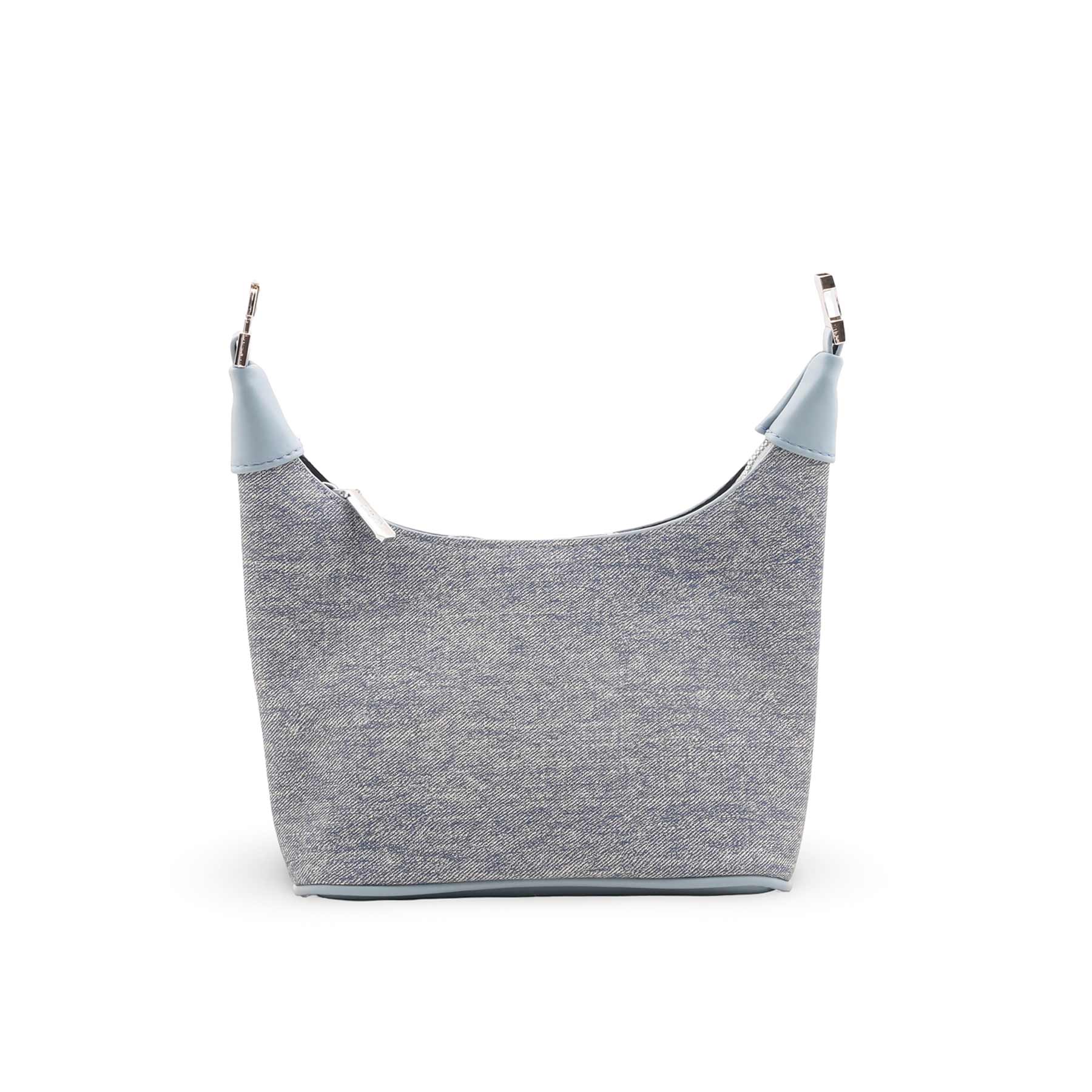 Grey Formal Shoulder Bag For Ladies P36485 - Image 4