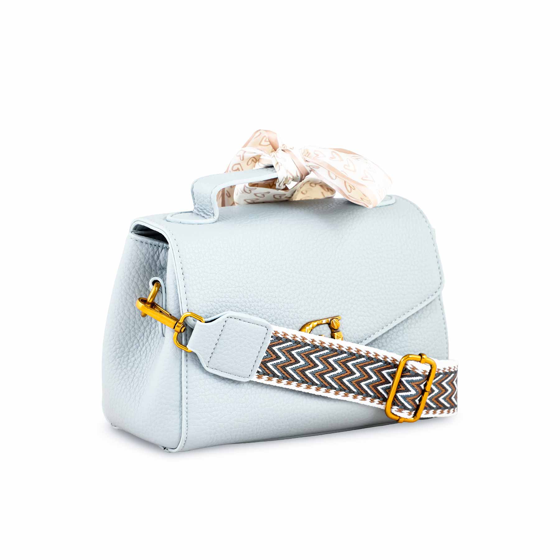 Grey Formal Shoulder Bag P36298 - Image 3