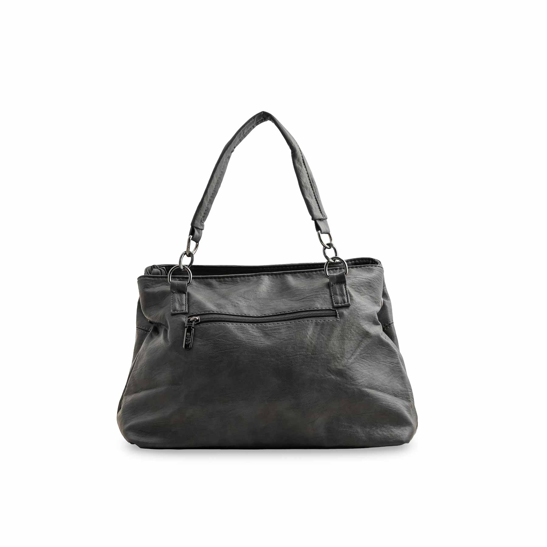 Grey Formal Shoulder Bag P36347 - Image 4