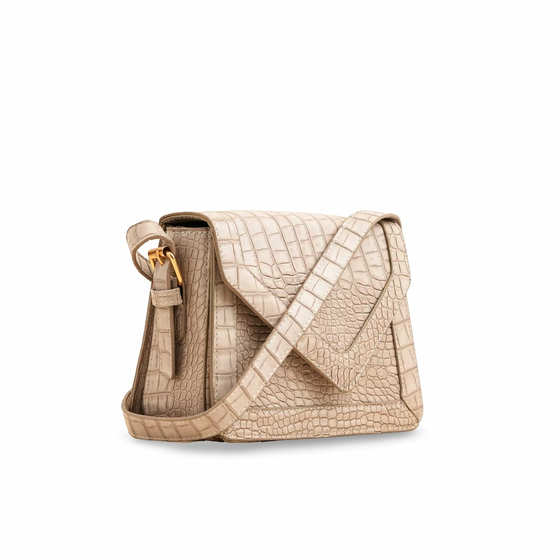 Grey Formal Shoulder Bag P55727 - Image 3