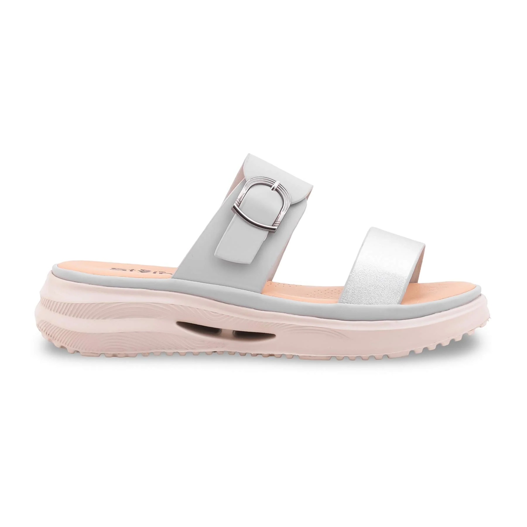 Grey Formal Slipper For Ladies PU0663 - Image 2