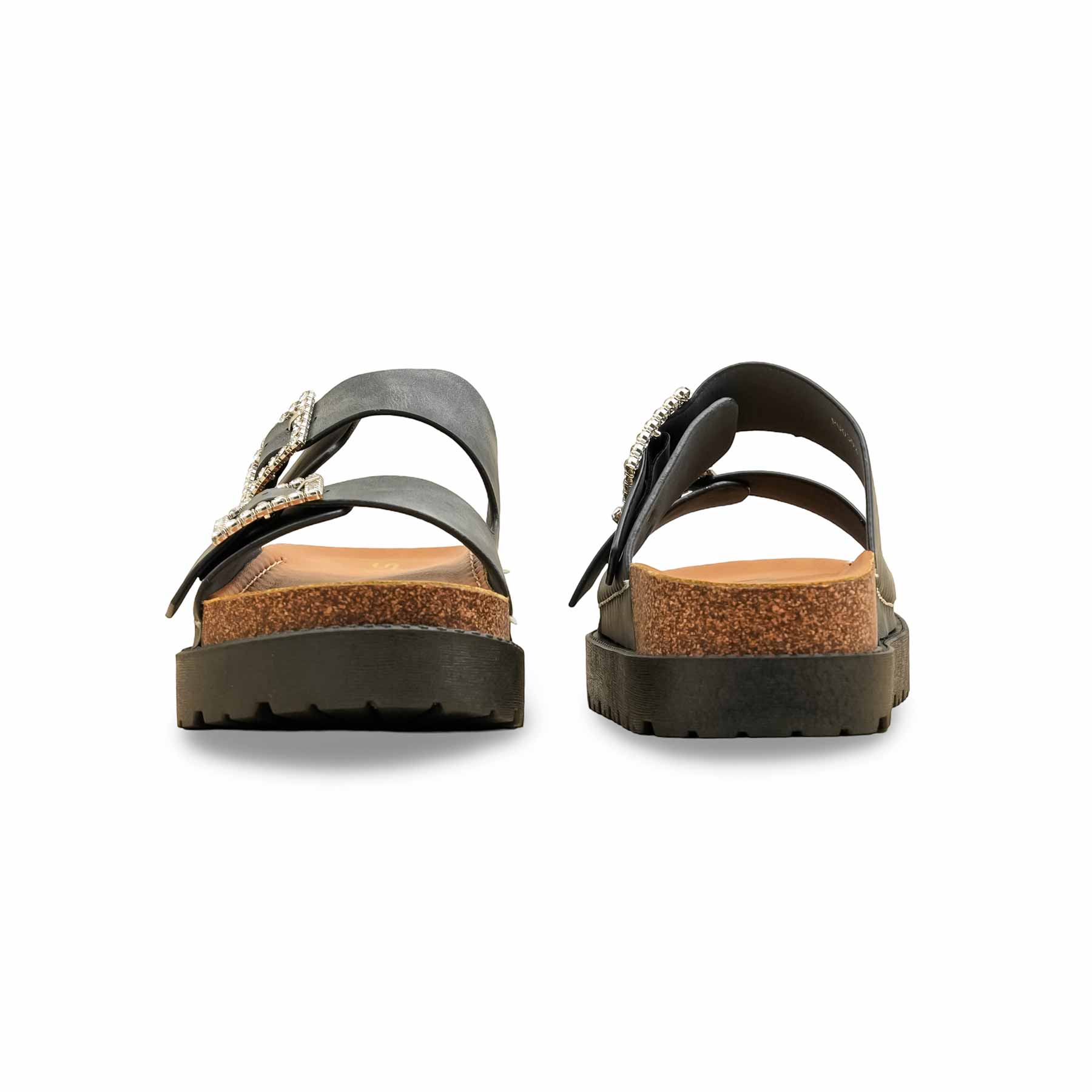 Grey Formal Slipper For Women PU0392 - Image 4