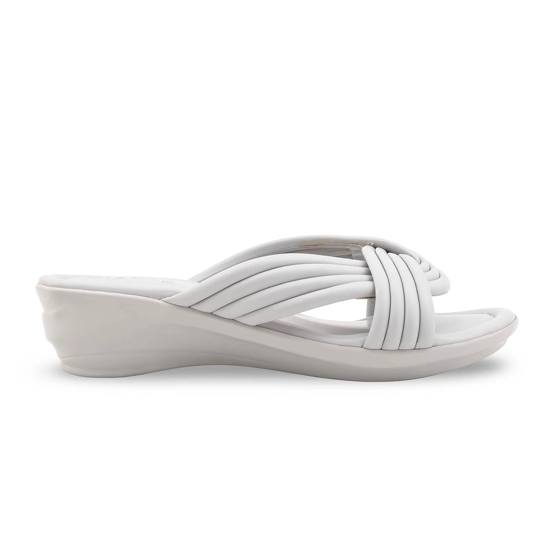 Grey Formal Slipper For Women PU0659 - Image 2