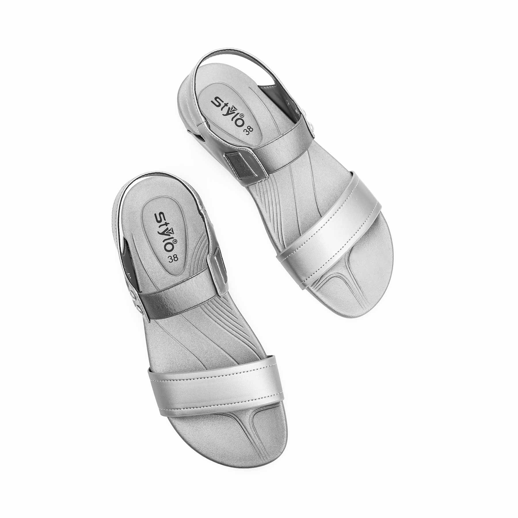 Grey Formal Slipper PU0323 - Image 4