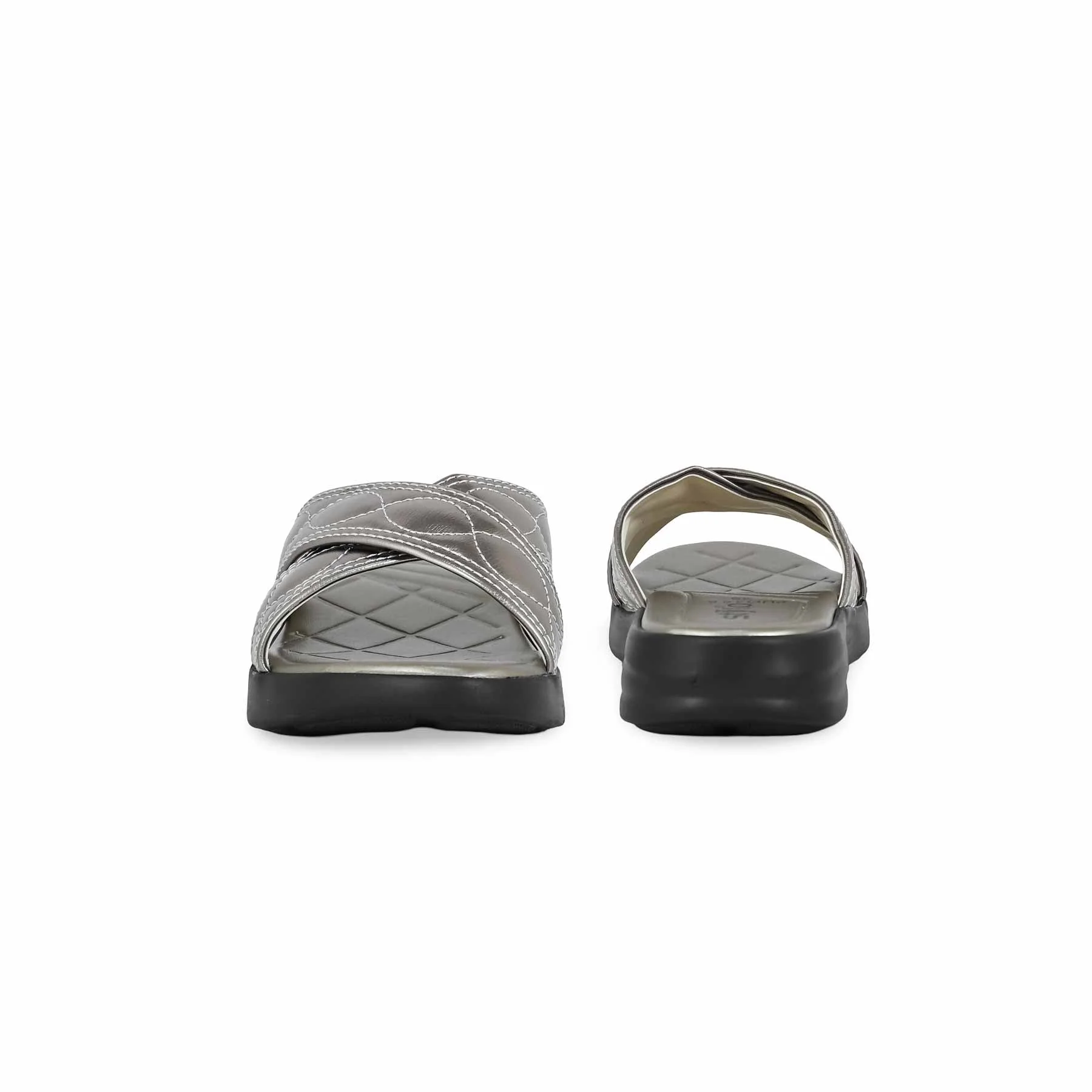 Grey Formal Slipper PU0486 - Image 4