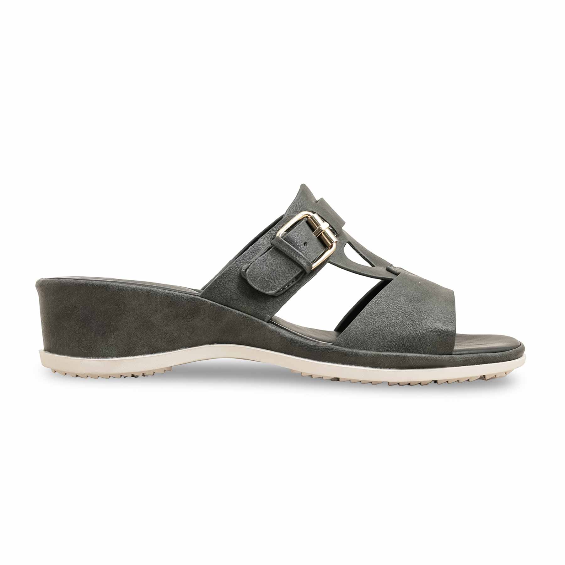 Grey Formal Slipper PU0611 - Image 2