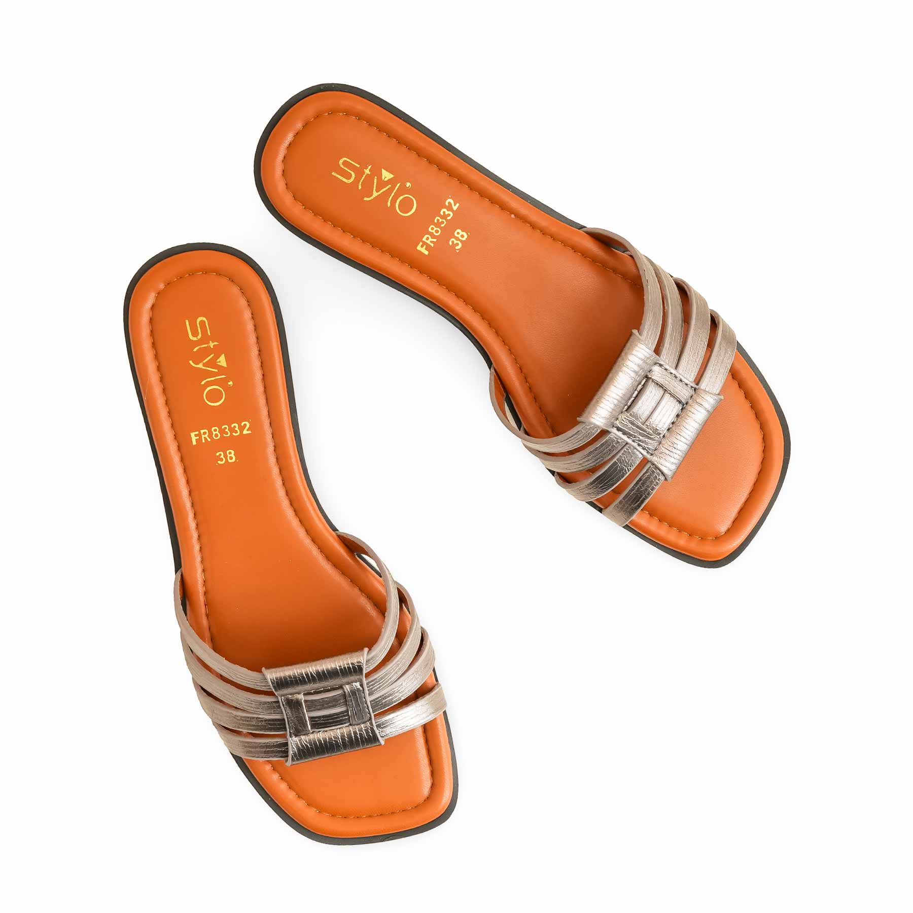 Grey Formal Women Slipper FR8332 - Image 5