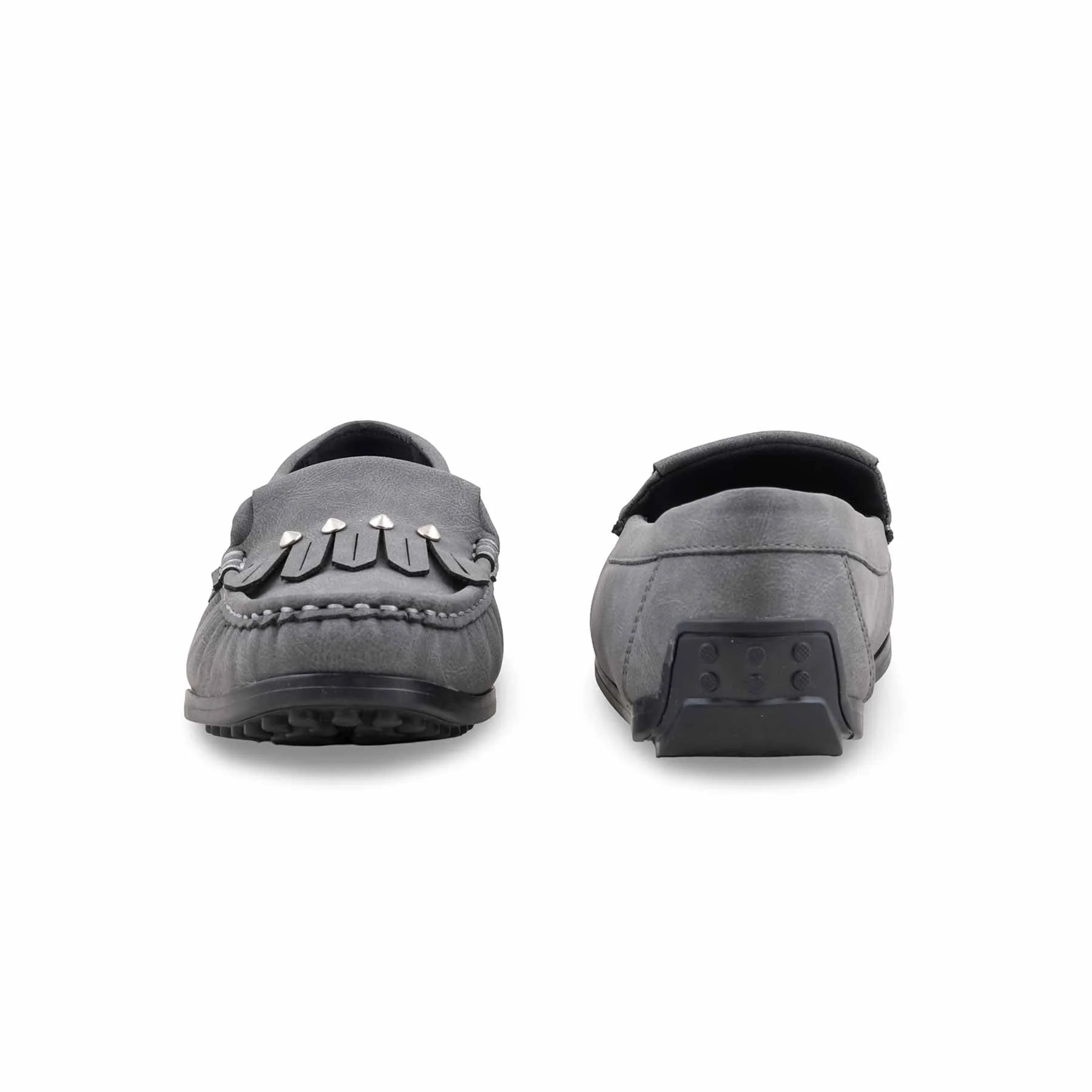 Grey Moccasin For Women WN4465 - Image 5