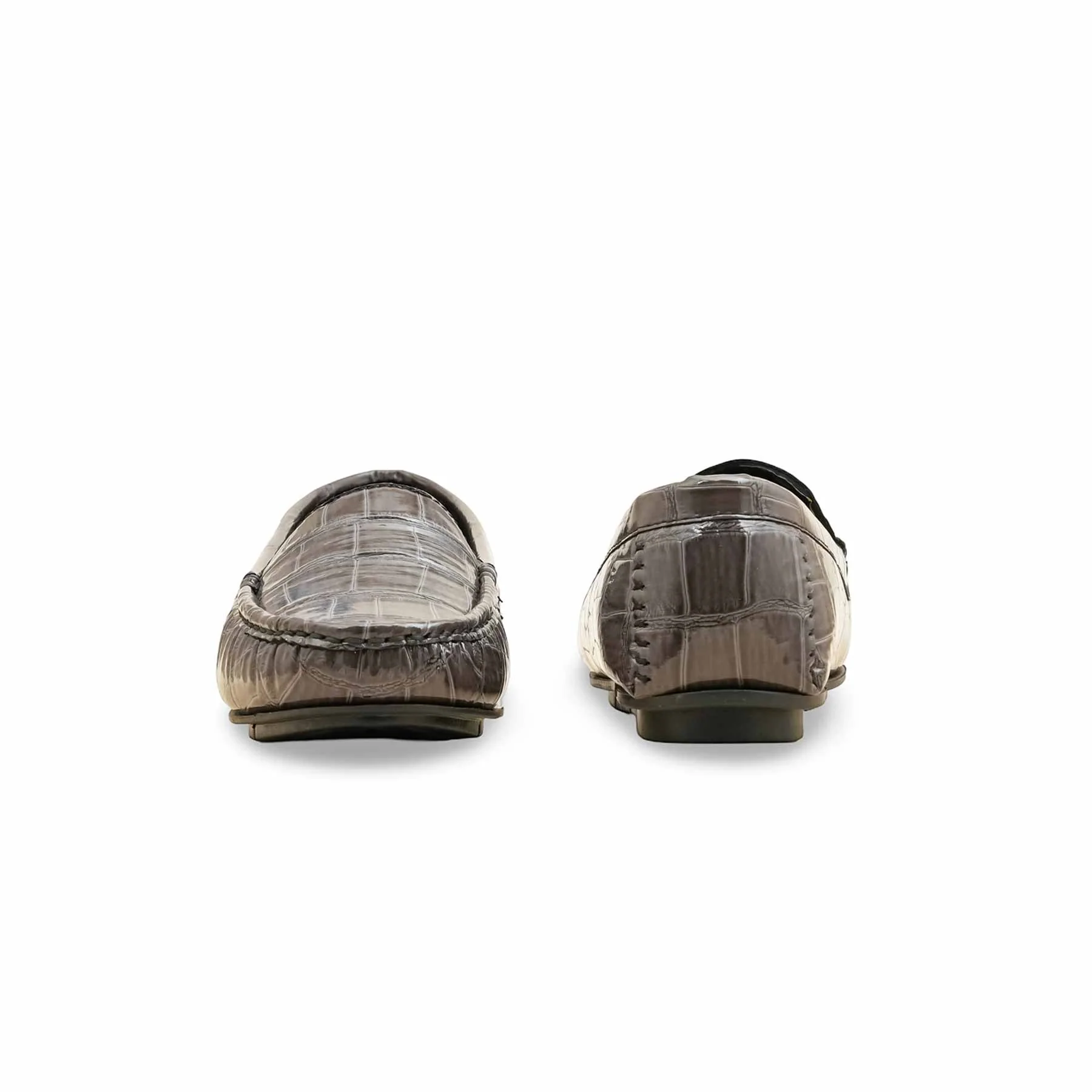 Grey Moccasin For Women WN4507 - Image 4