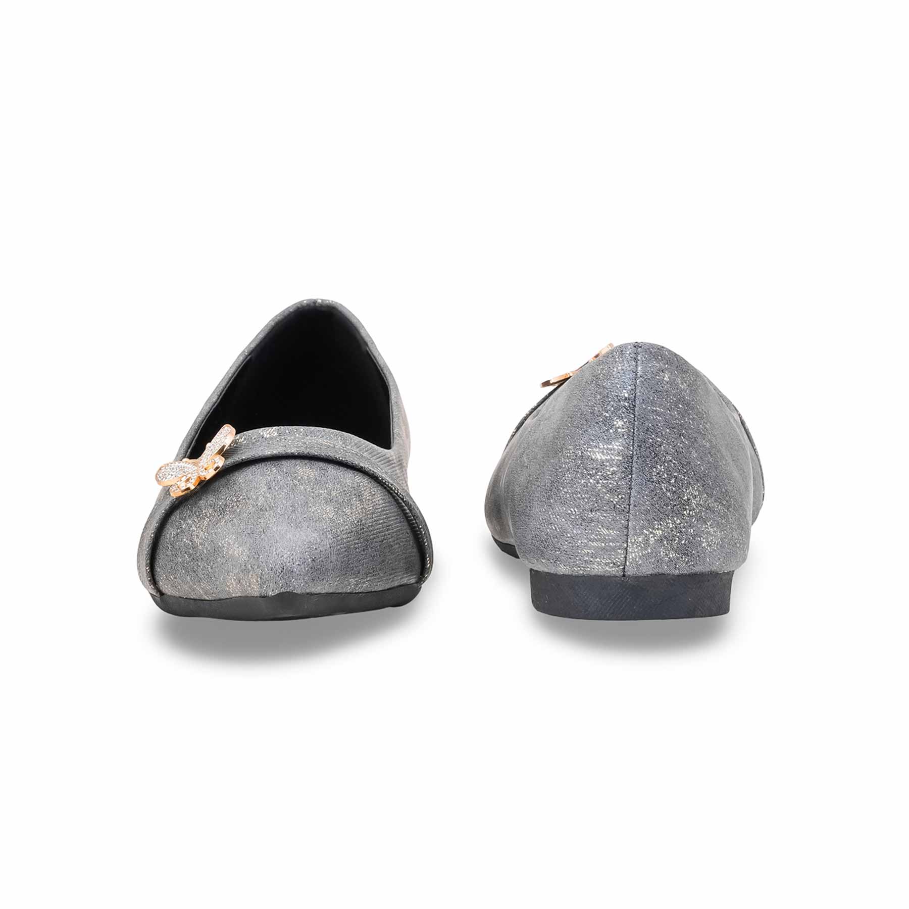 Grey Peep Toes For Ladies WN1369 - Image 5