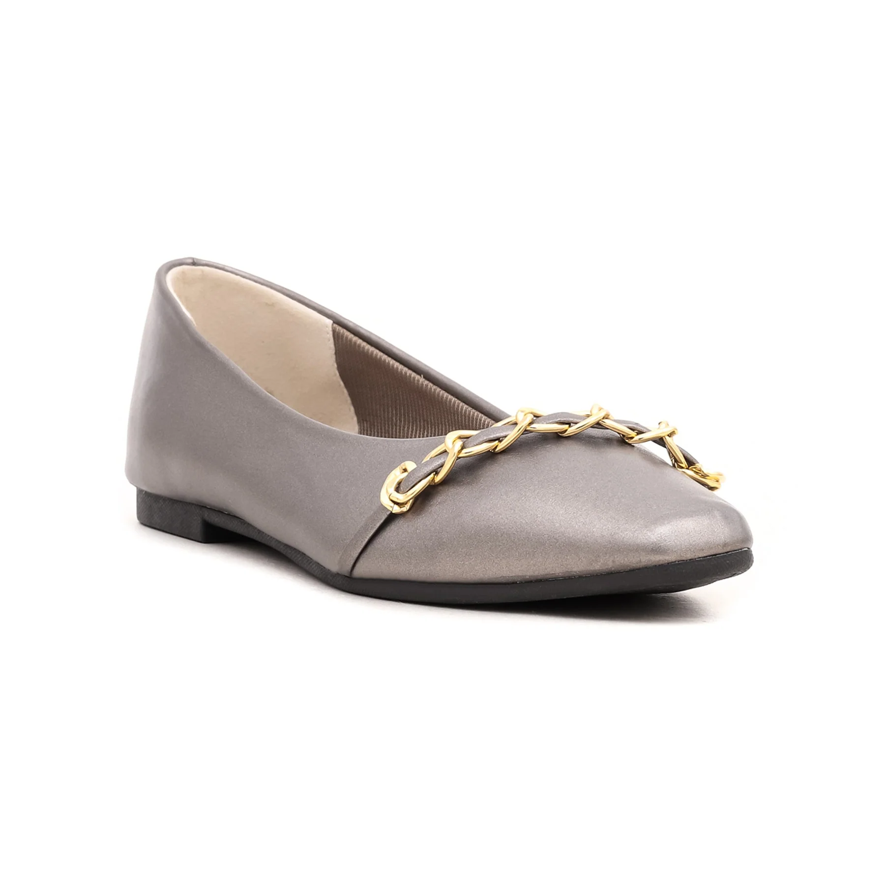 Women Grey Pumps WN0858 - Image 2