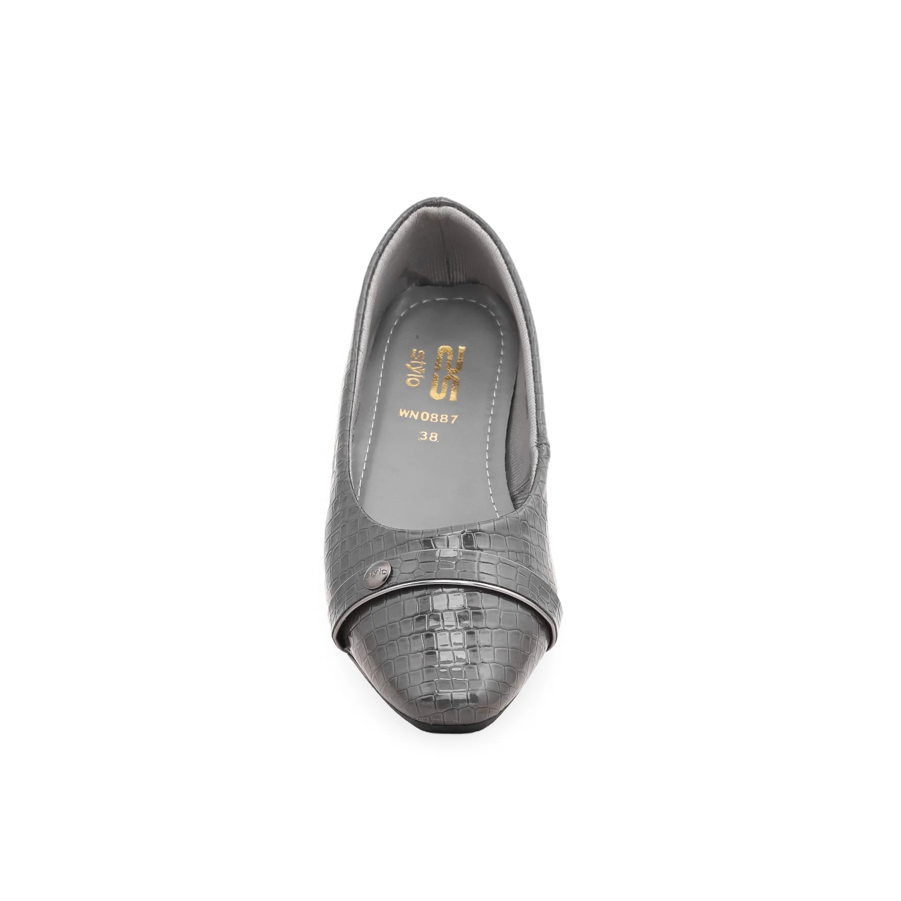 Grey Pumps WN0887 - Image 3