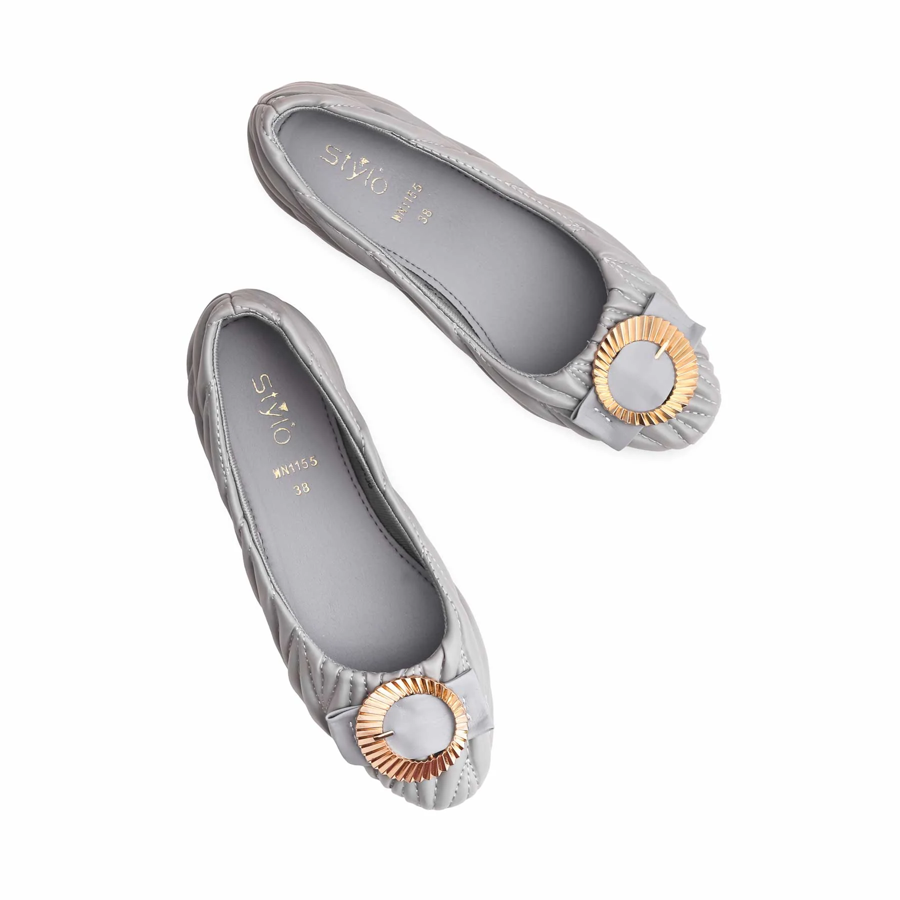 Grey Pumps WN1155 - Image 5