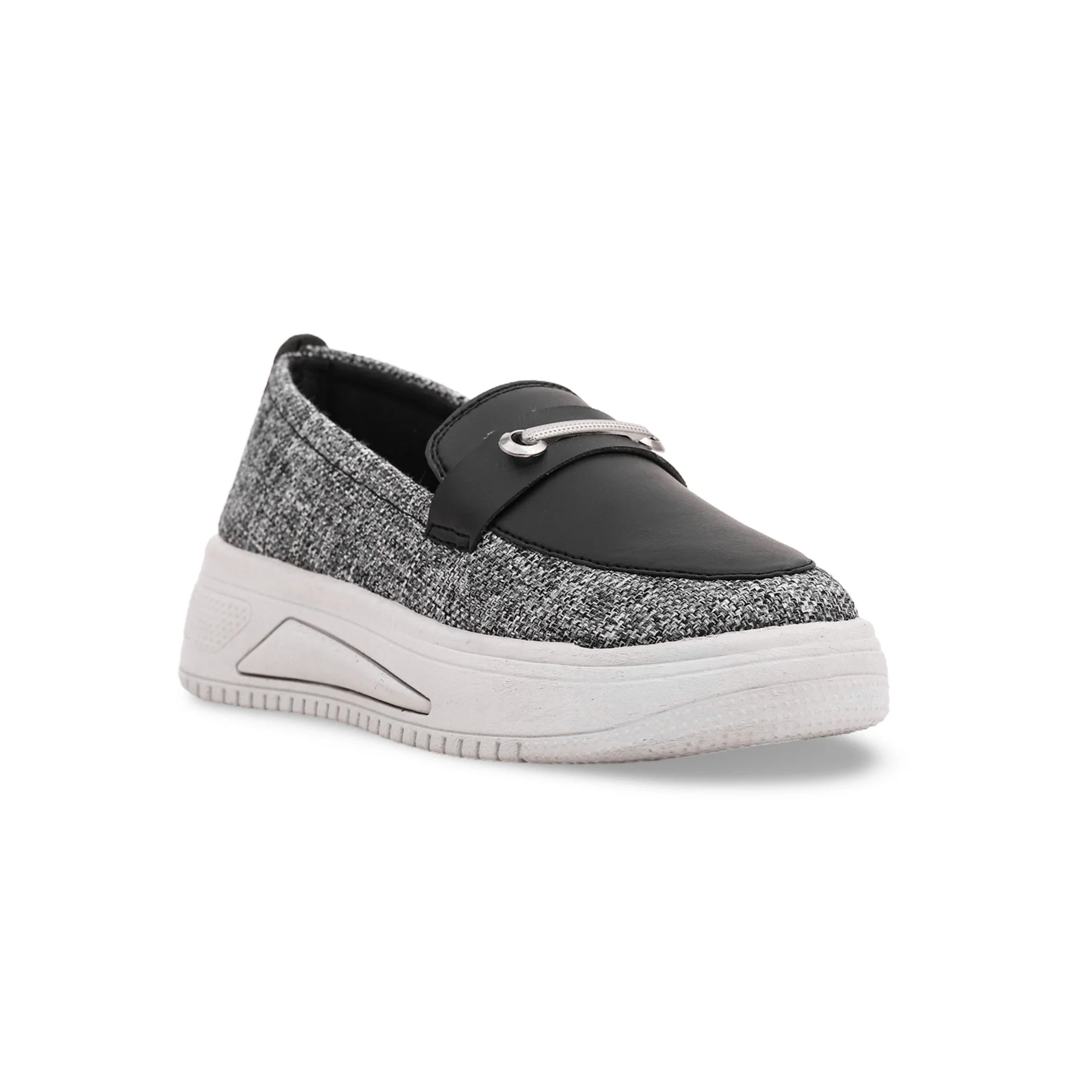 Grey Slip On Sneaker AT9080 - Image 2