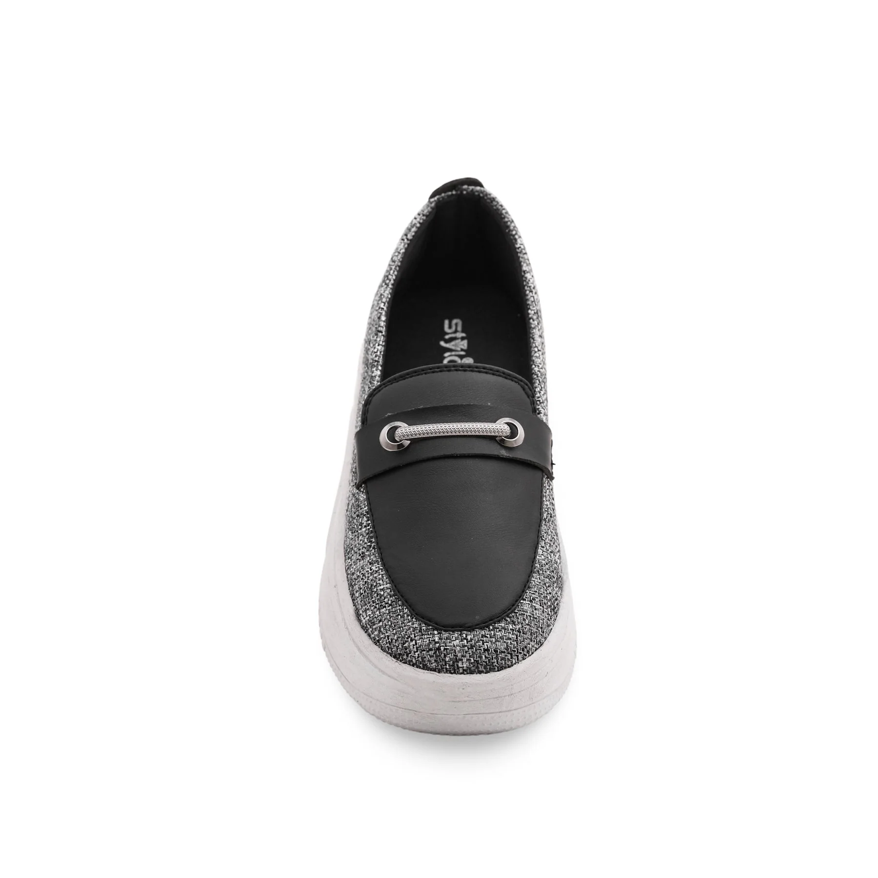 Grey Slip On Sneaker AT9080 - Image 3