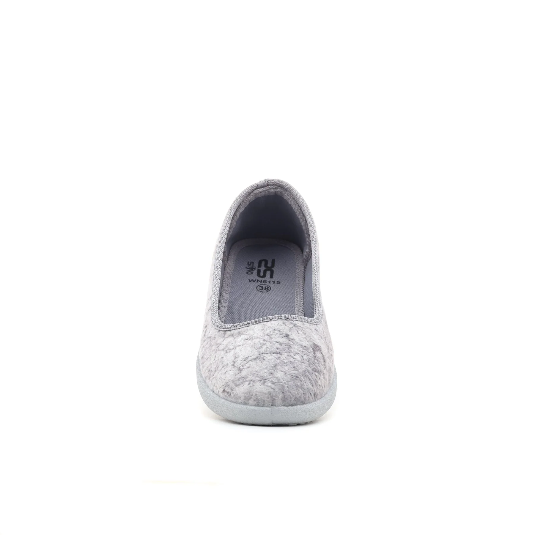 Grey Casual Slip On WN6115 - Image 3