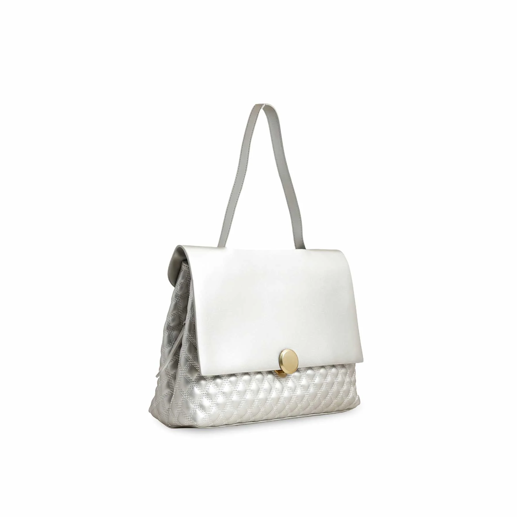 Grey Women Formal Shoulder Bag P36230 - Image 3