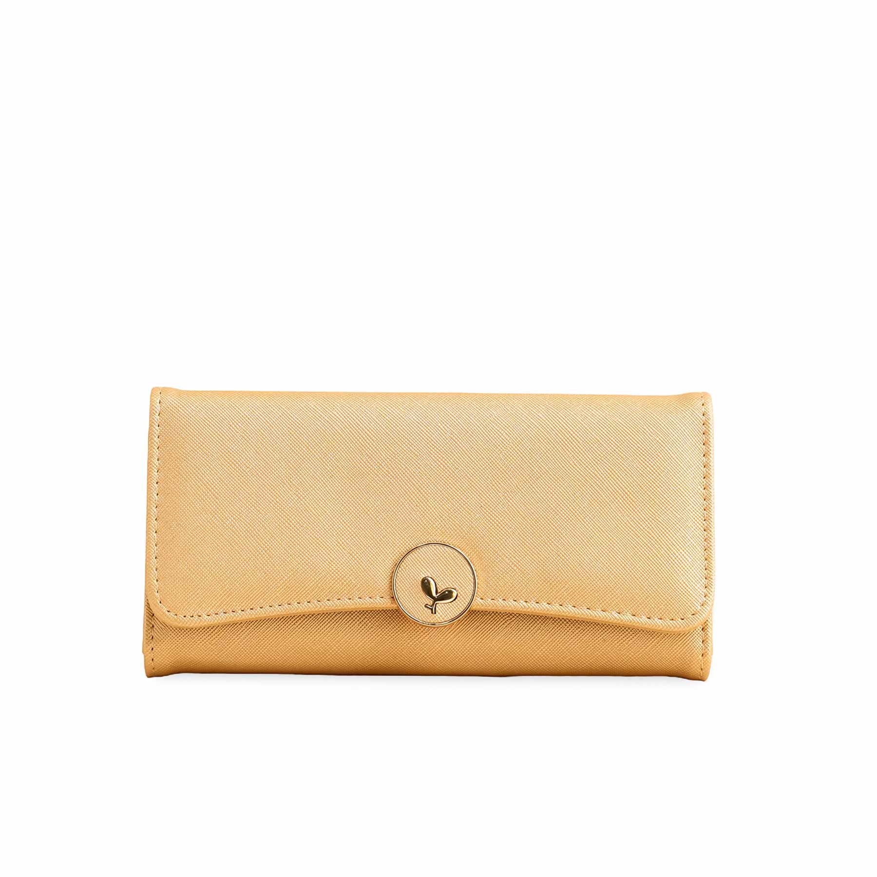 Khaki Casual Wallet For Ladies P70965 - Image 2