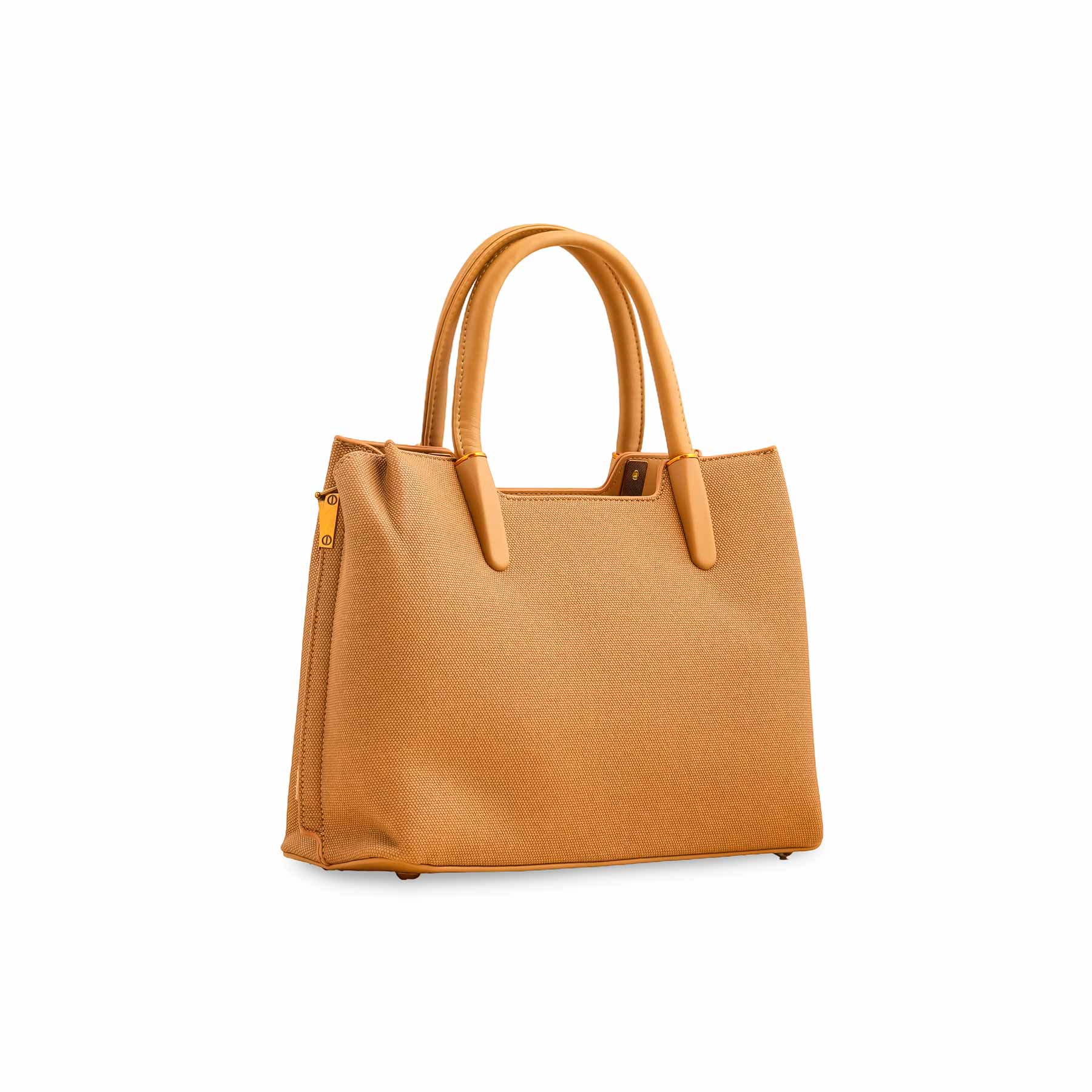 Khaki Formal Hand Bag For Ladies P36378 - Image 3