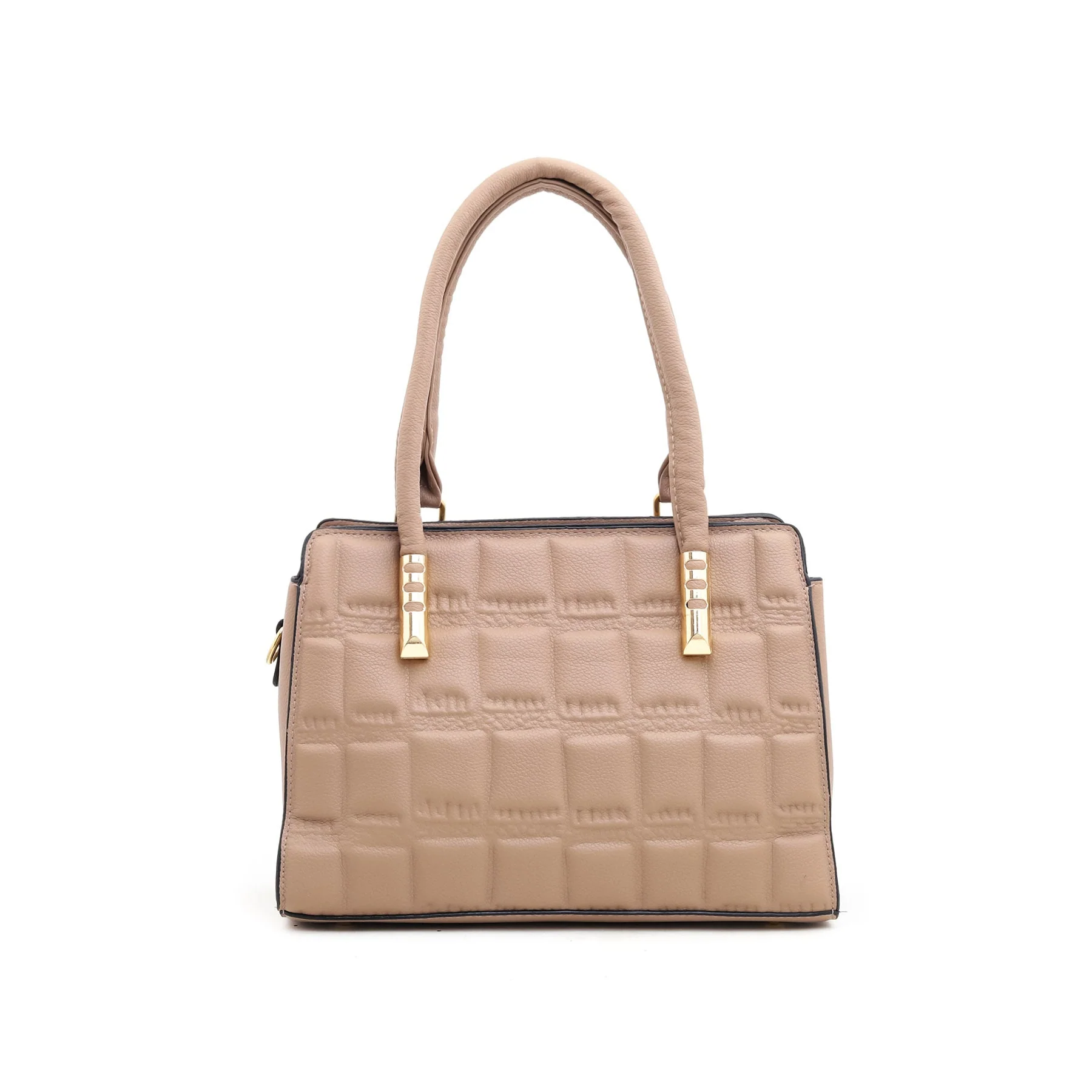 Khaki Formal Hand Bag P35685 - Image 2