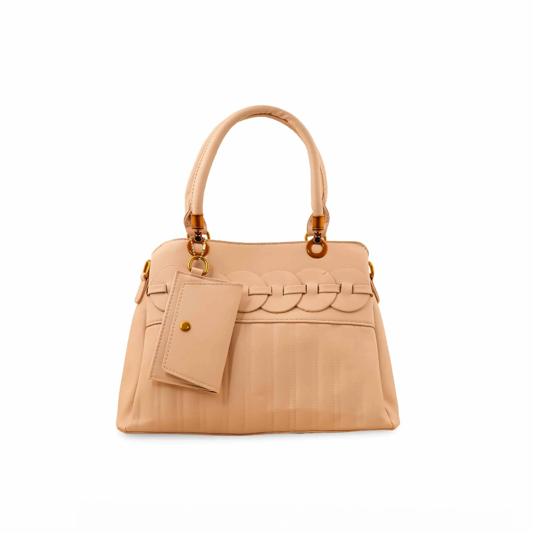 Khaki Formal Hand Bag P36151 - Image 2
