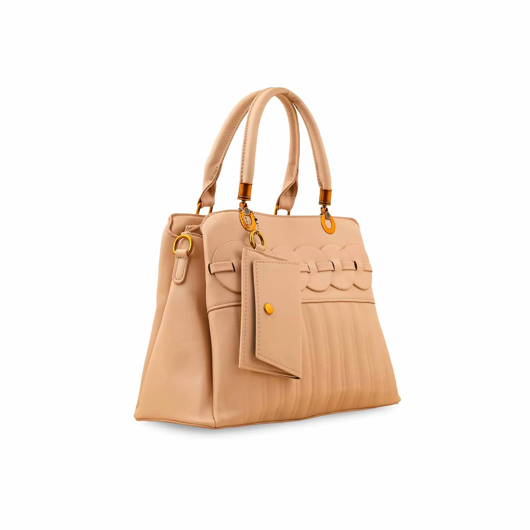 Khaki Formal Hand Bag P36151 - Image 3