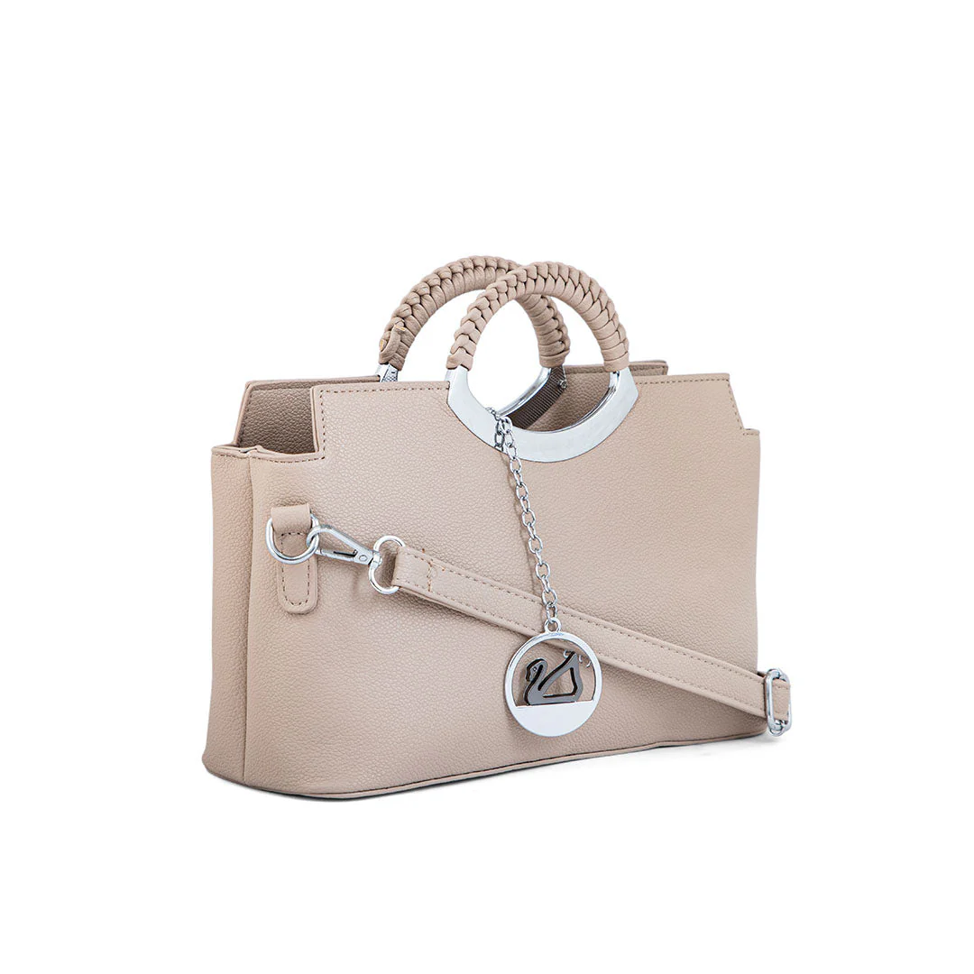 Khaki Formal Hand Bag P36165 - Image 3
