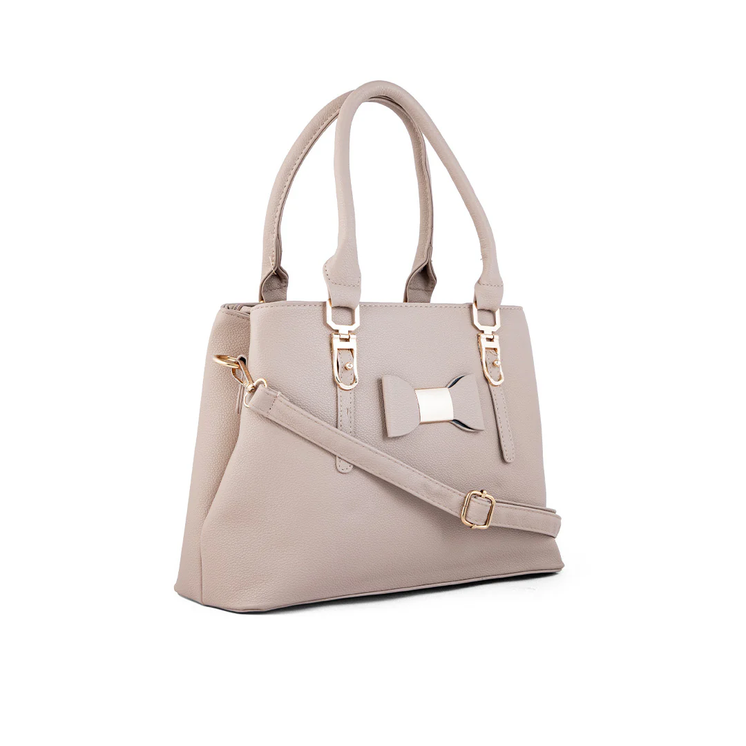 Khaki Formal Hand Bag P36184 - Image 2